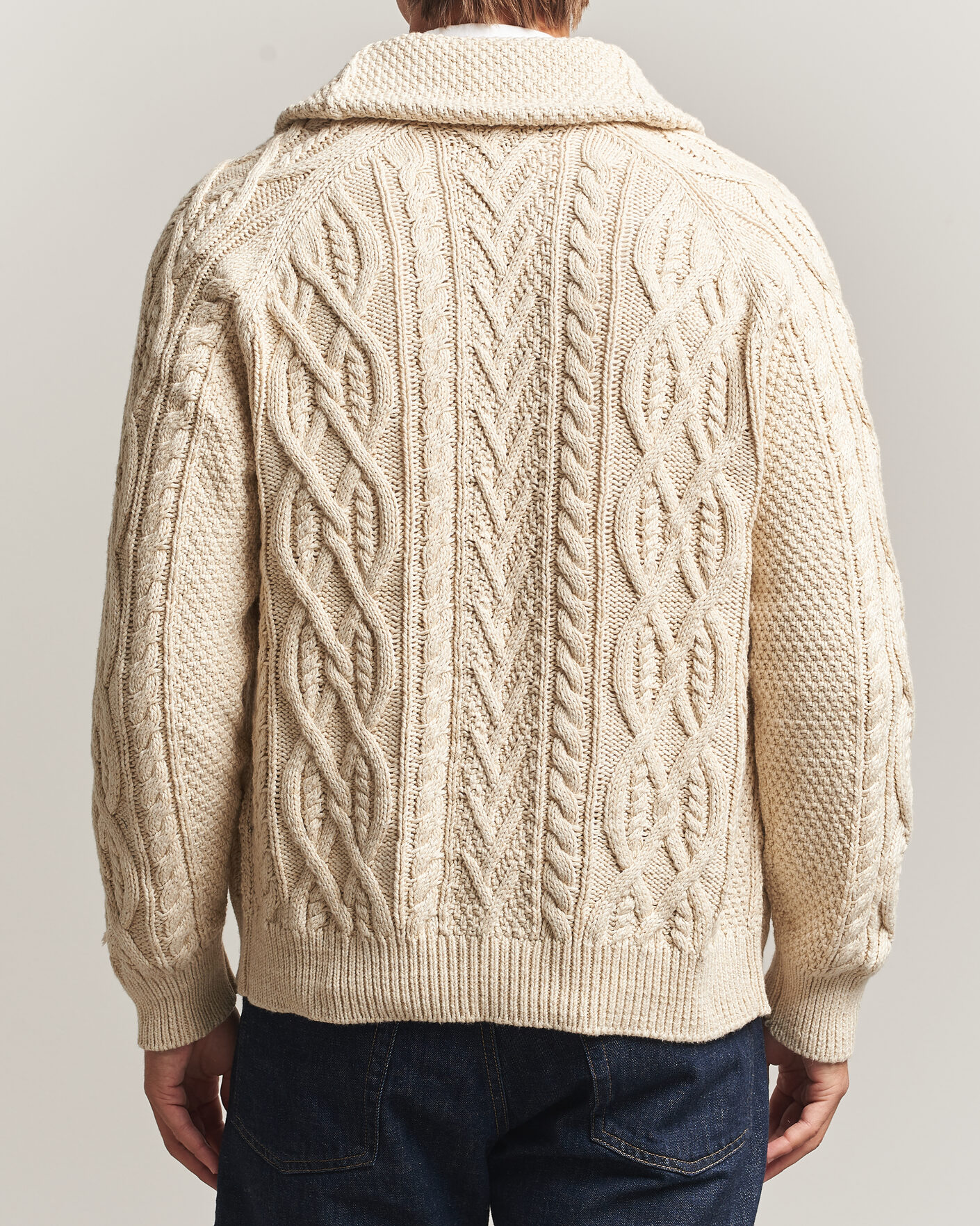 Herren | Pullover | Polo Ralph Lauren | Cotton Marl Cardigan Oatmeal Combo