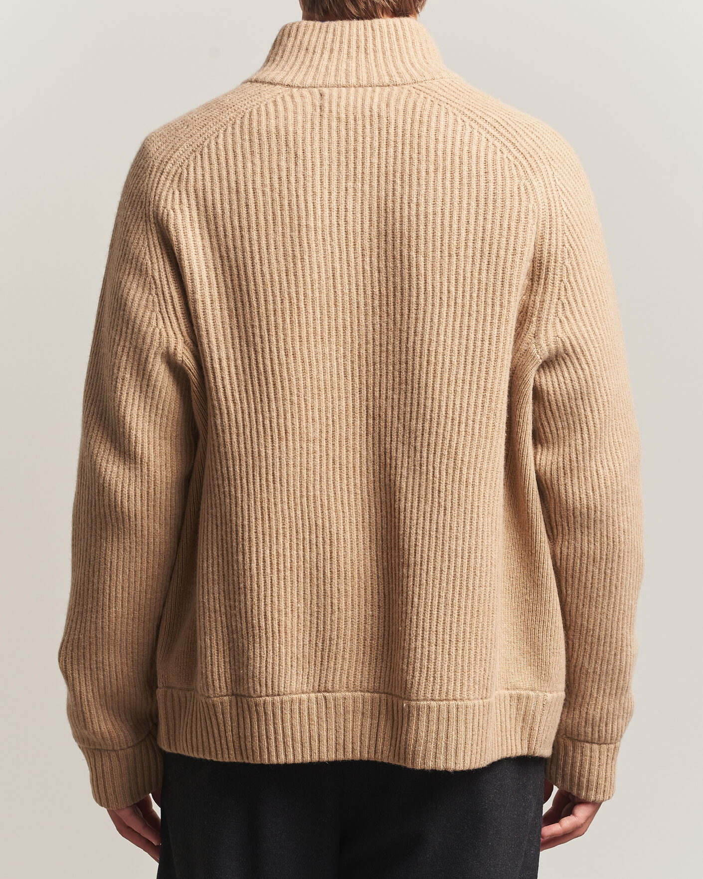 Herren | Pullover | Polo Ralph Lauren | Wool/Cashmere Full-Zip Camel Melange