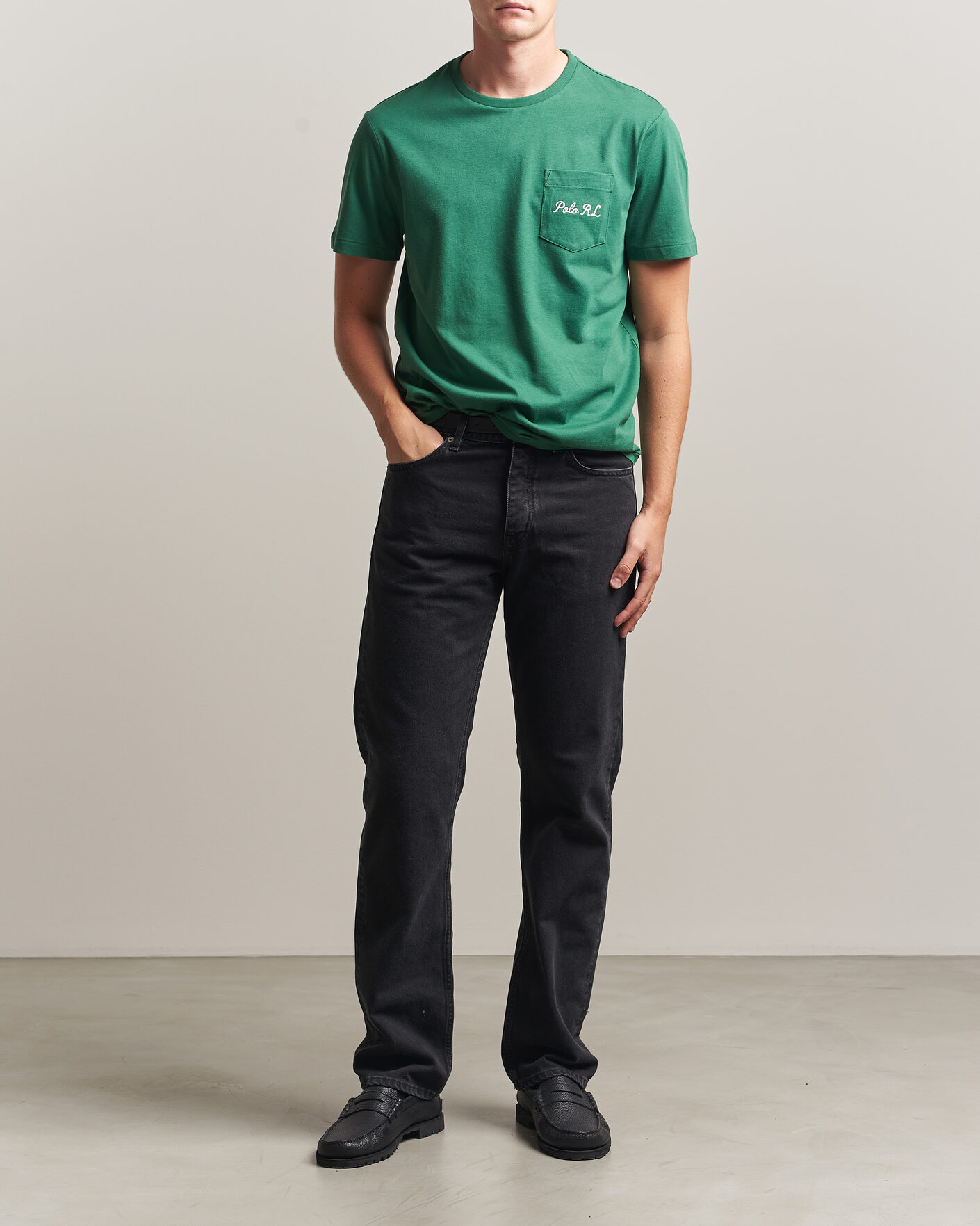 Herren | T-Shirts | Polo Ralph Lauren | Custom Slit Fit Bear T-Shirt Verano Green