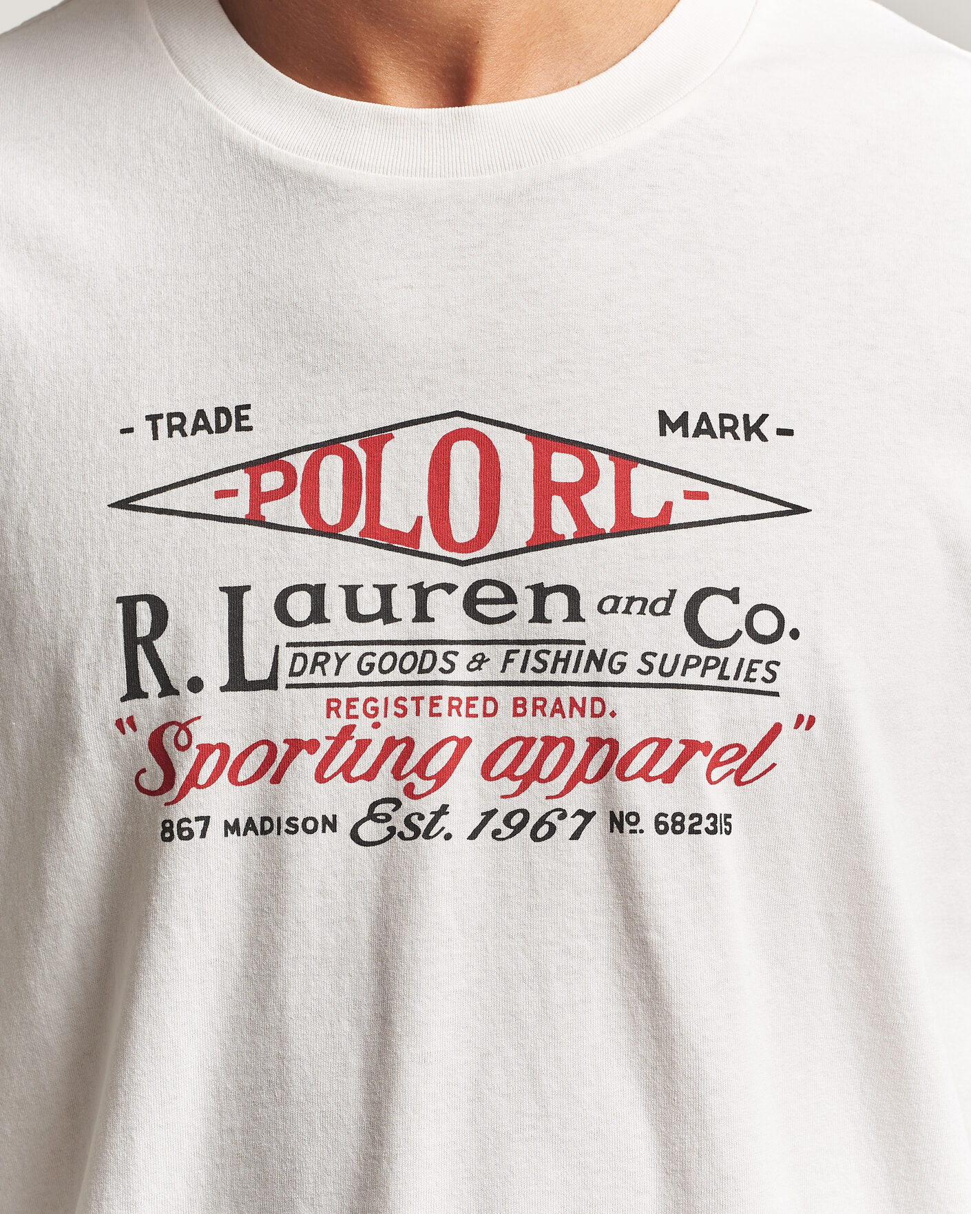 Herren | T-Shirts | Polo Ralph Lauren | Relaxed Fit Print T-Shirt Nevis