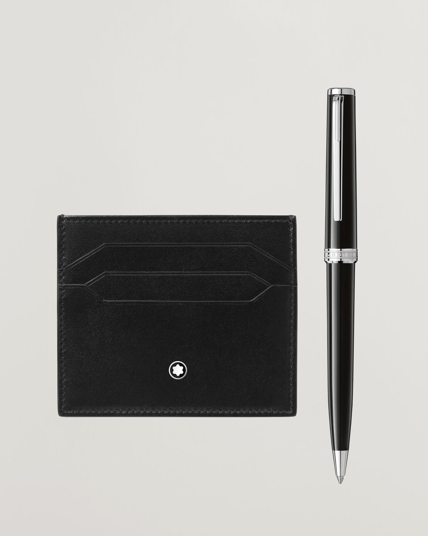Herren | Stifte | Montblanc | SET BP PIX Black + MST Card Holder 6C Bk