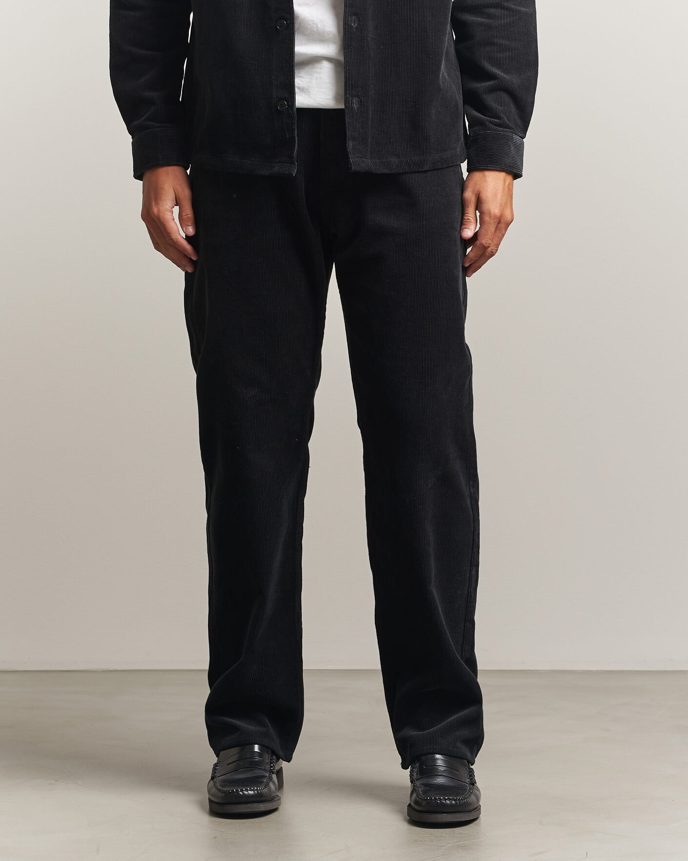 Herren | Hosen | Samsøe Samsøe | Eddie Corduroy Trousers Black