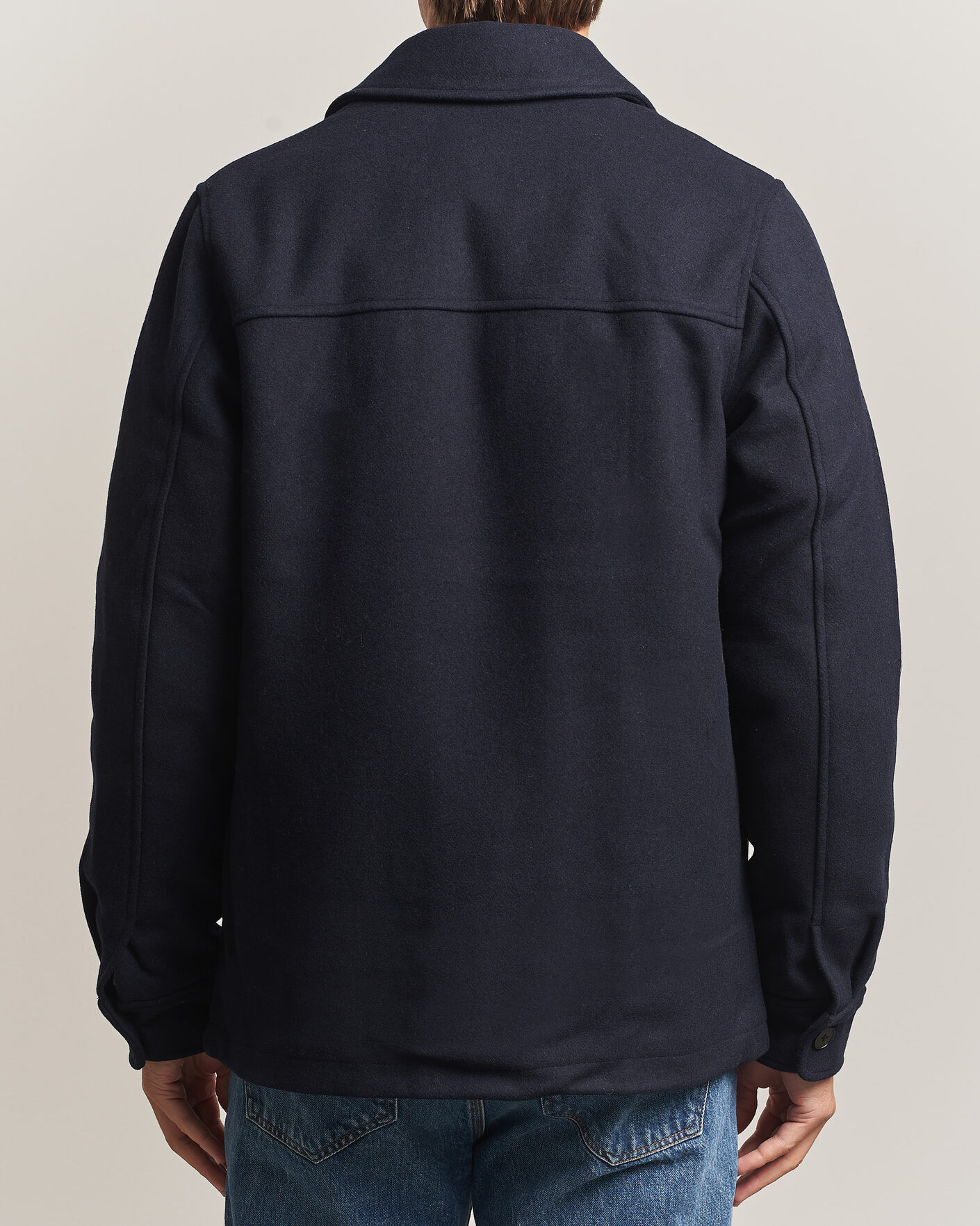 Herren | Jacken | Samsøe Samsøe | Pally Padded Shirt Jacket Salute Navy