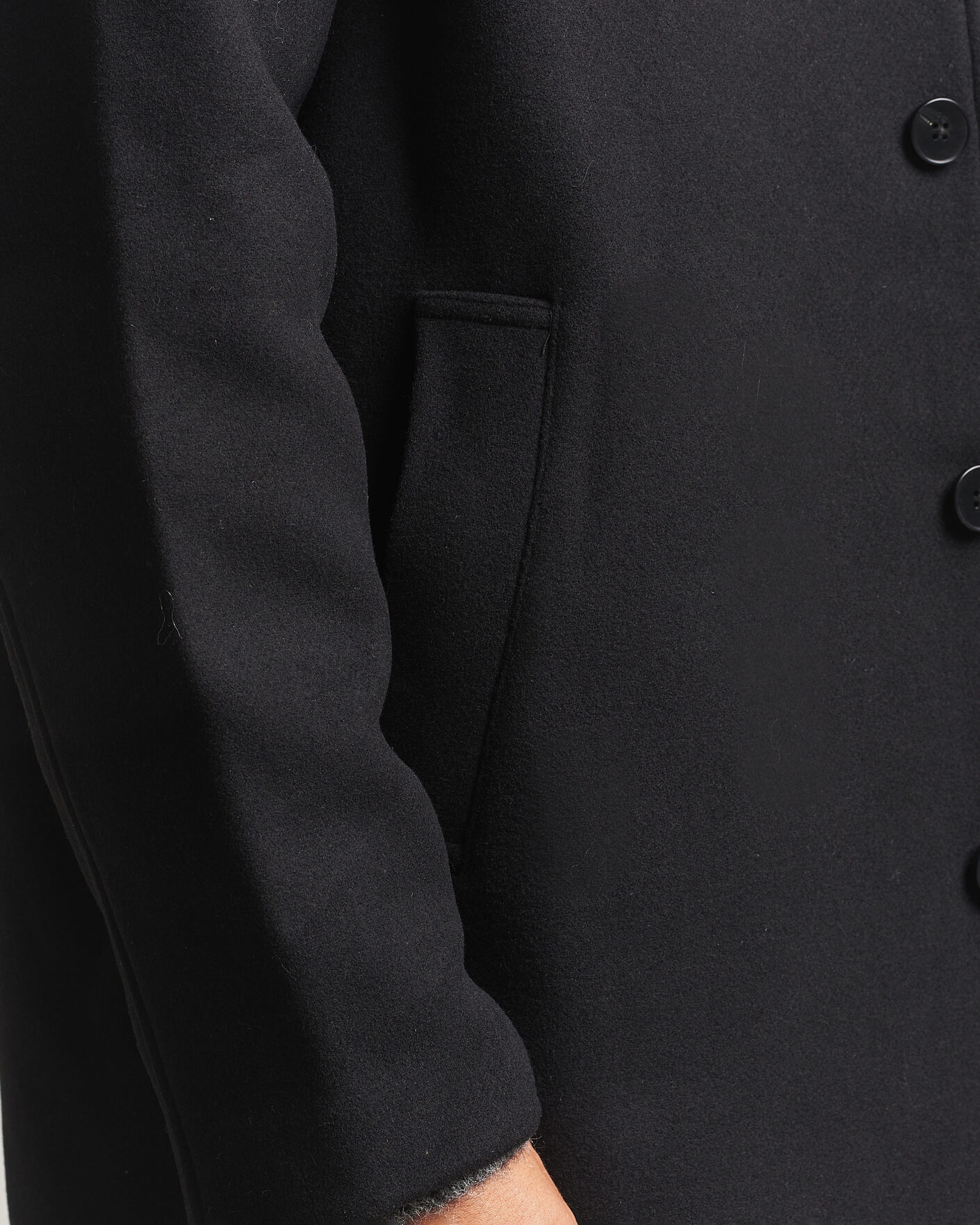 Herren | Jacken | Samsøe Samsøe | Falco Wool Coat Black