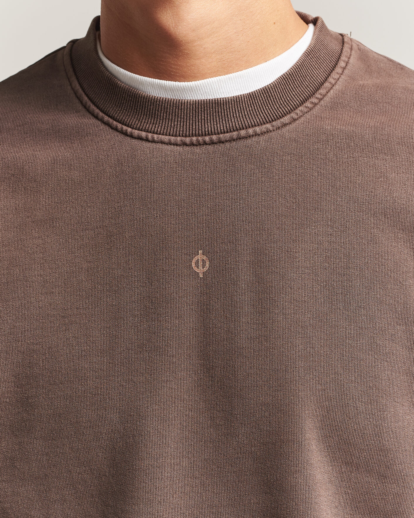 Herren | Pullover | Samsøe Samsøe | Ollie Washed Crew Neck Sweatshirt Delicioso