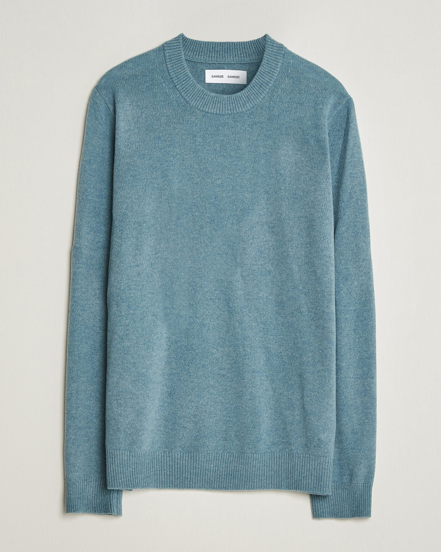 Herren | Pullover | Samsøe Samsøe | Isak Knitted Crew Neck Stormy Sea