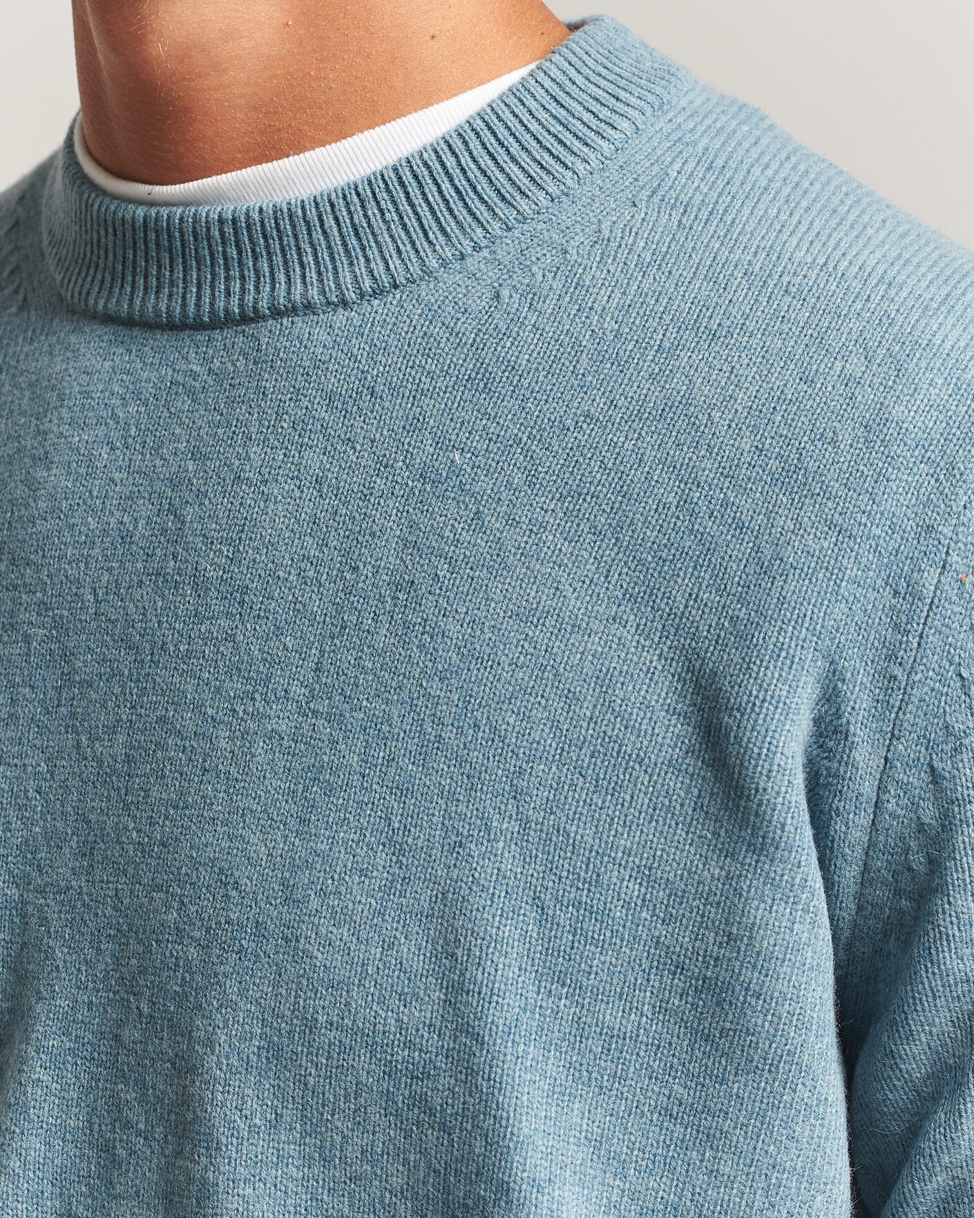 Herren | Pullover | Samsøe Samsøe | Isak Knitted Crew Neck Stormy Sea