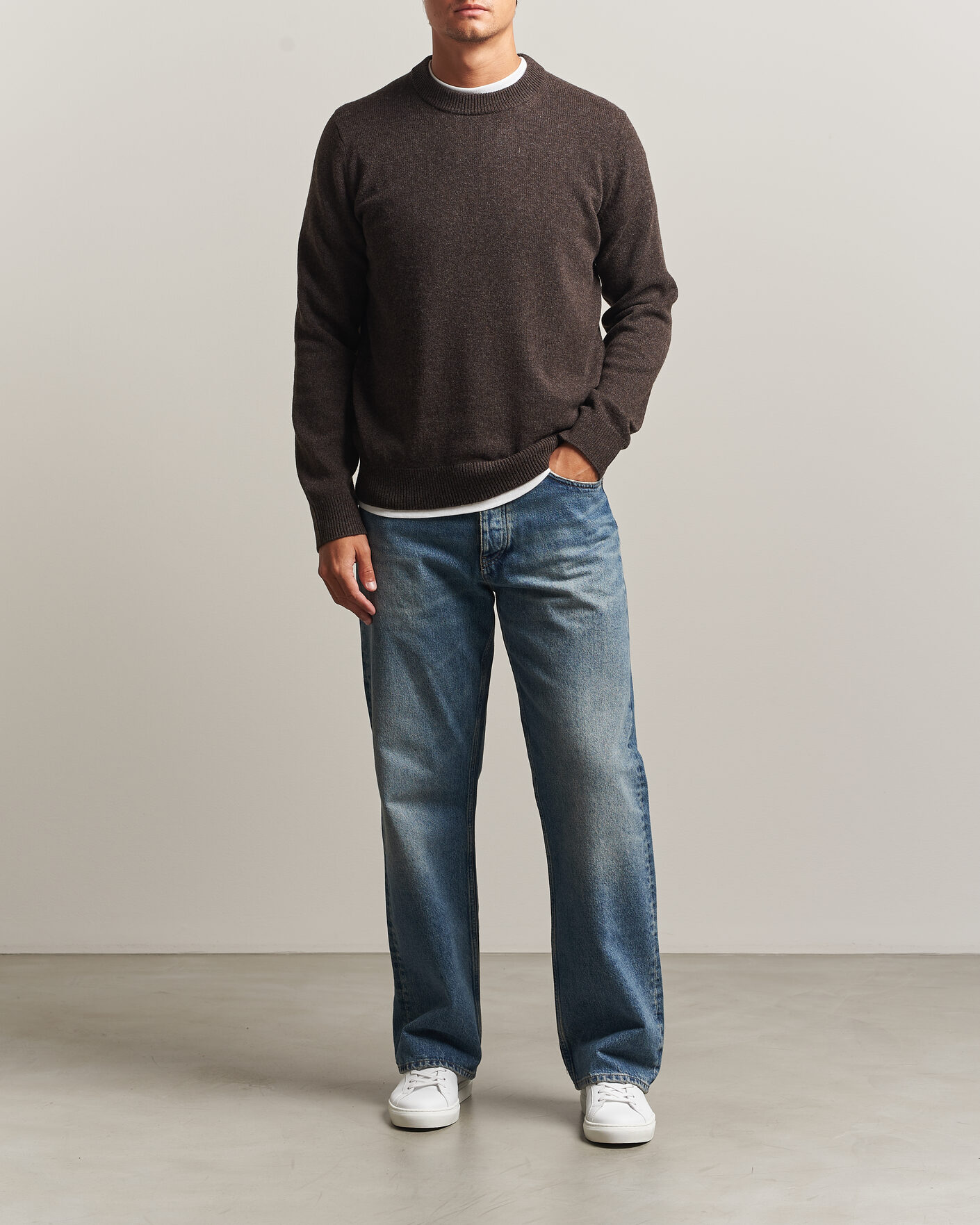 Herren | Pullover | Samsøe Samsøe | Isak Knitted Crew Neck Delicioso