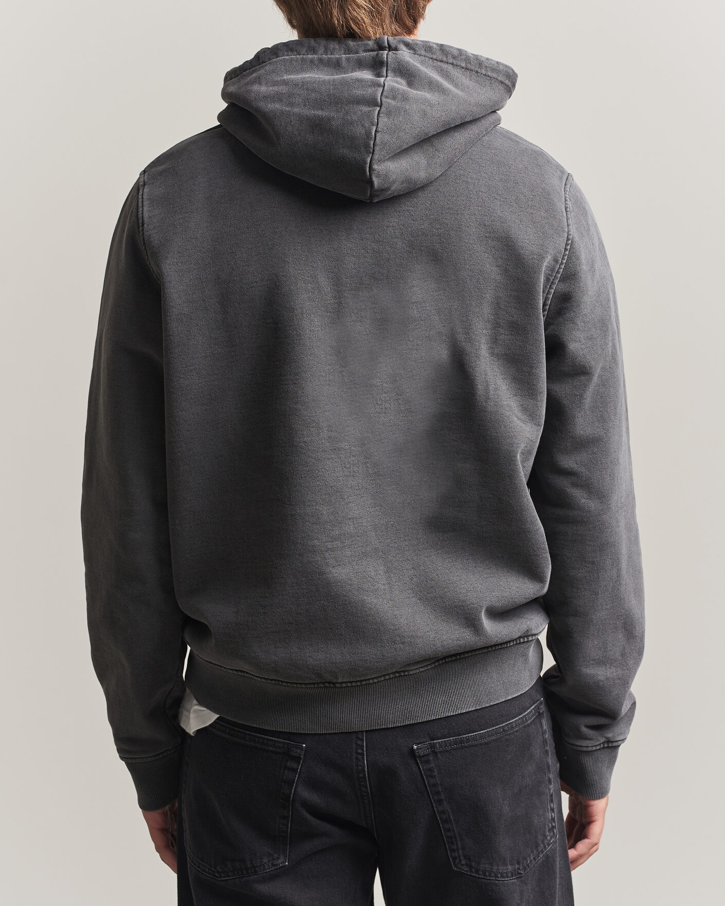 Herren | Pullover | Samsøe Samsøe | Ollie Washed Hoodie Black