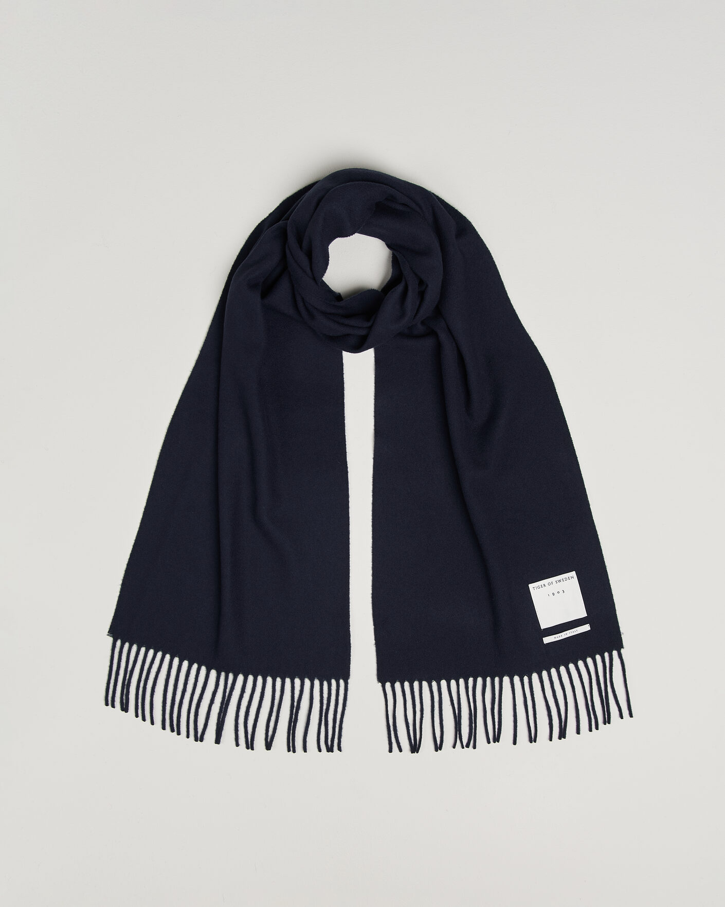 Herren | Schals | Tiger of Sweden | Sylan Wool Scarf Light Ink