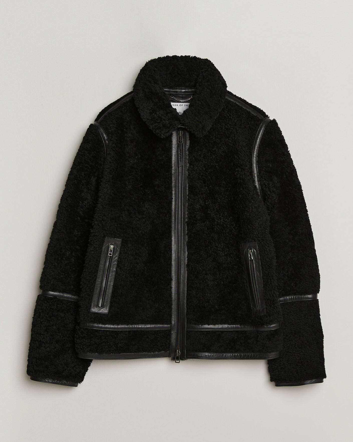 Herren | Jacken | Tiger of Sweden | Viggo Shearling Jacket Black