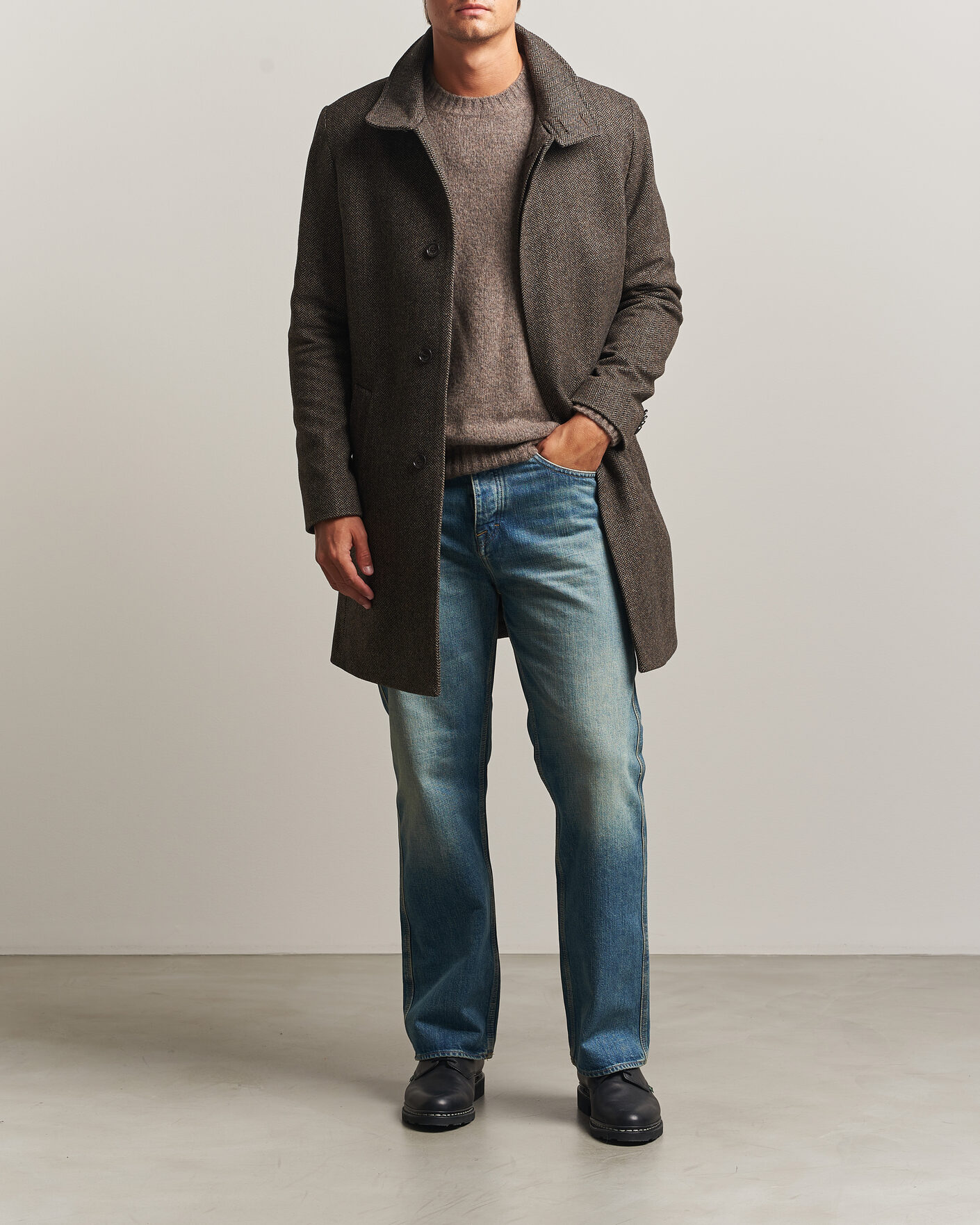 Herren | Jeans | Tiger of Sweden | Dash Jeans Medium Blue