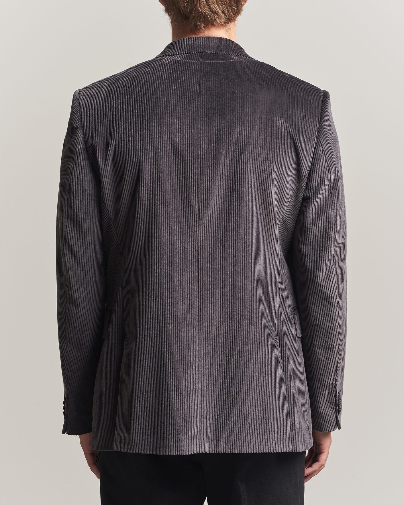 Herren | Sakkos | Tiger of Sweden | 1903 Corduroy Double Breasted Blazer Phantom
