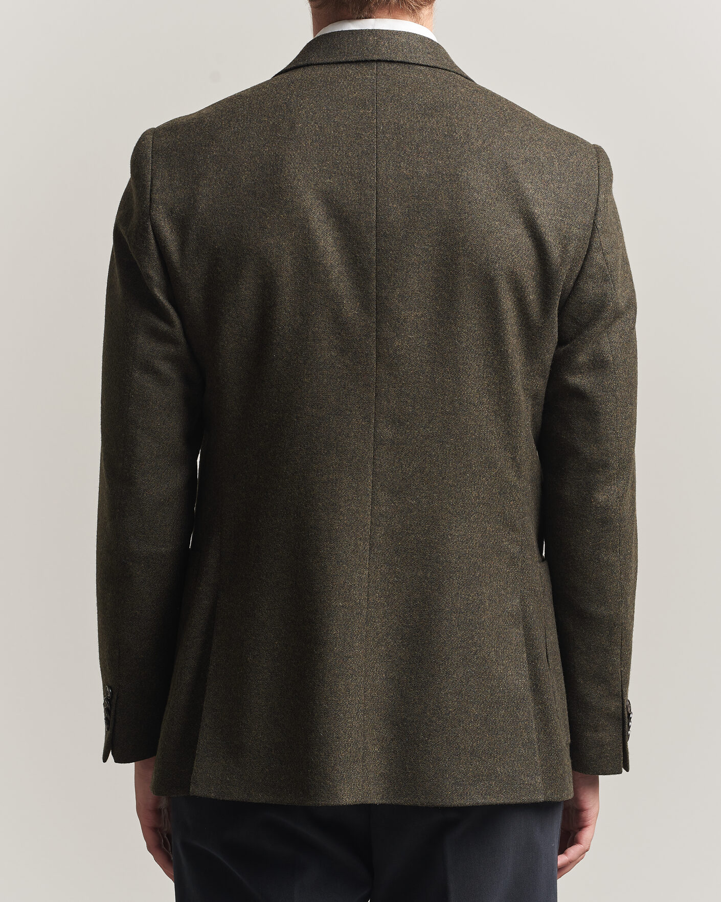 Herren | Sakkos | Tiger of Sweden | Justin Wool Flannel Suit Blazer Muted Canopy