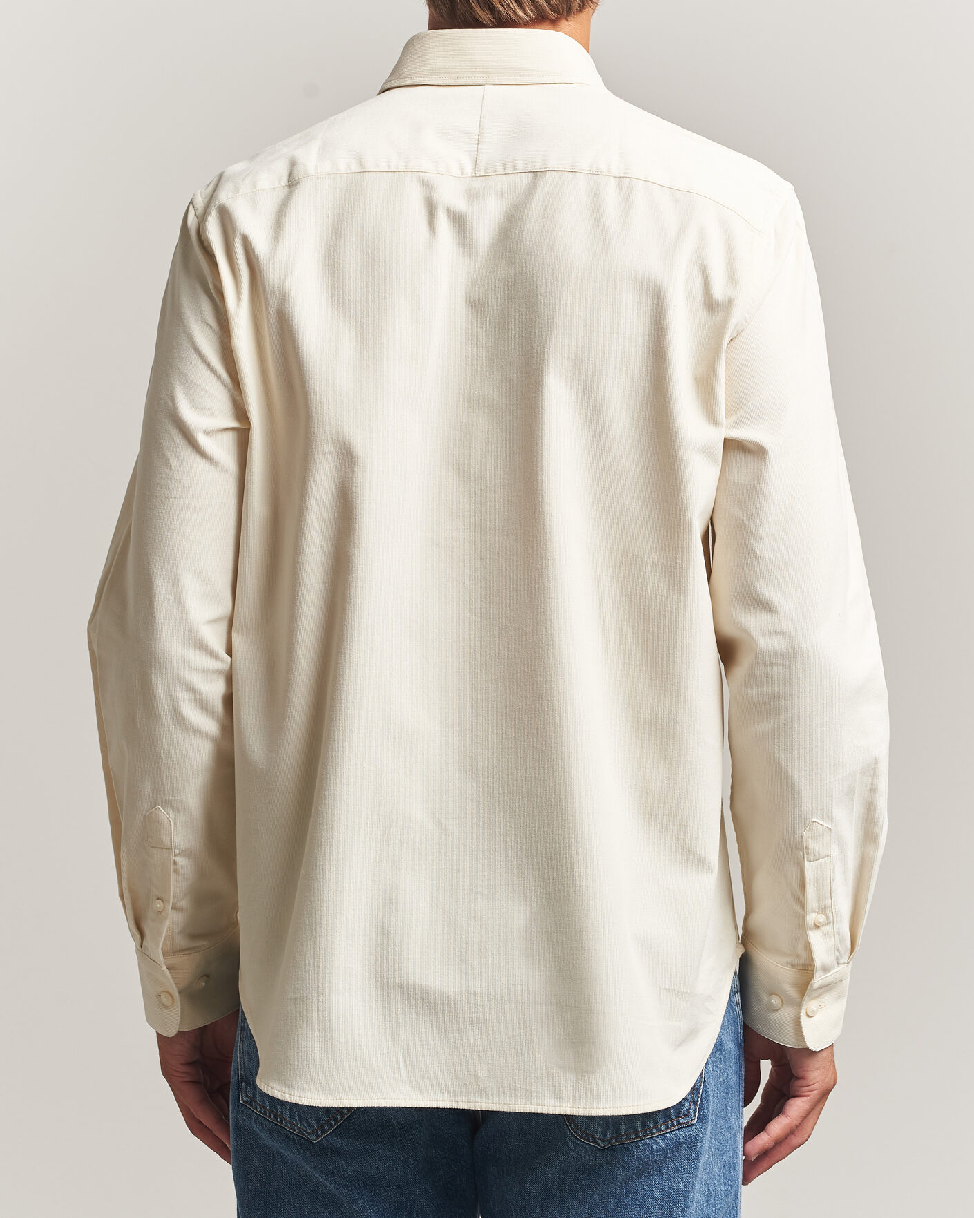 Herren | Hemden | Tiger of Sweden | Bjorn Corduroy Shirt Cream White
