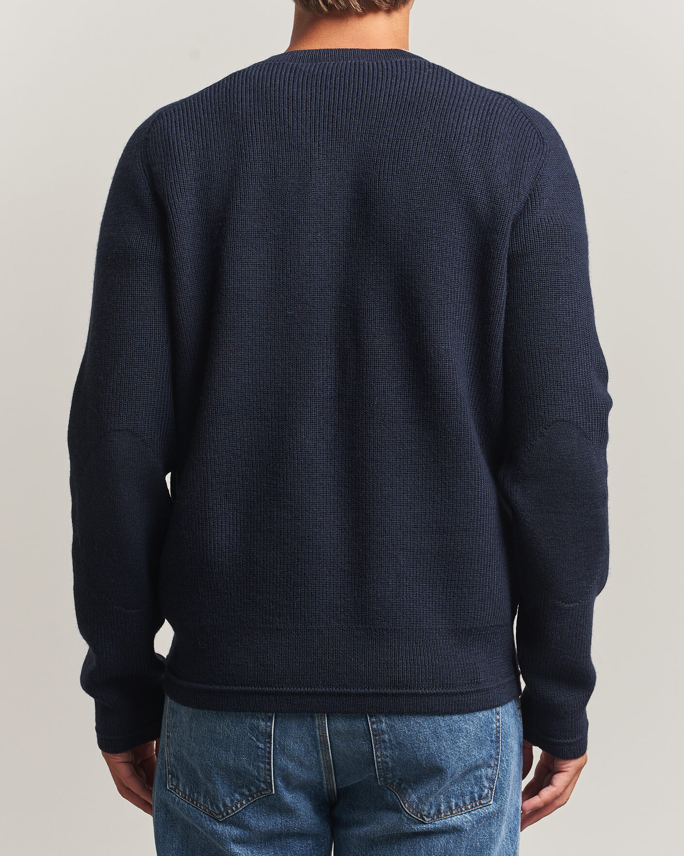 Herren | Pullover | Tiger of Sweden | Logan Wool Knitted V-Neck Night Grape