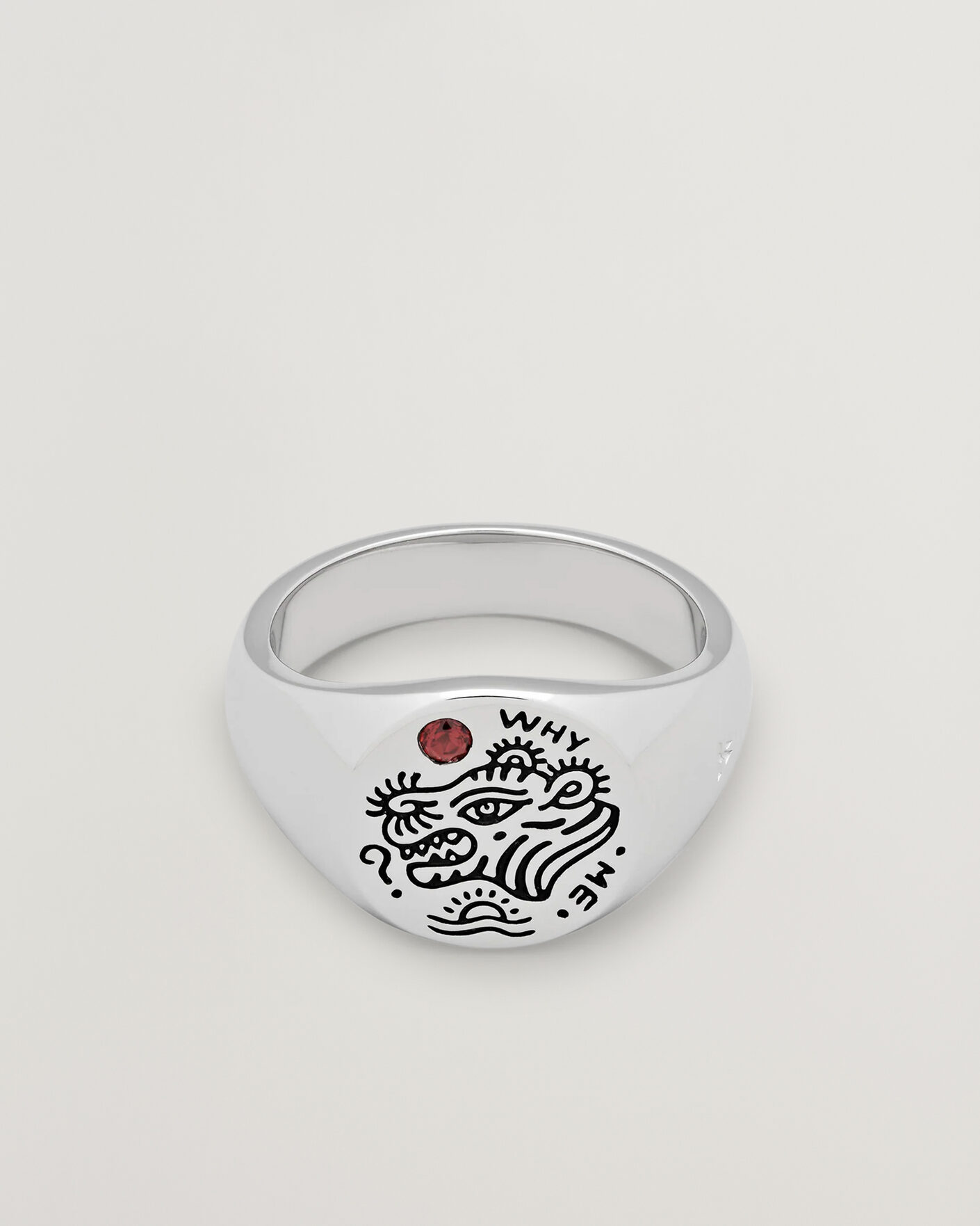 Herren | Schmuck | Tom Wood | Why Me Ring Silver