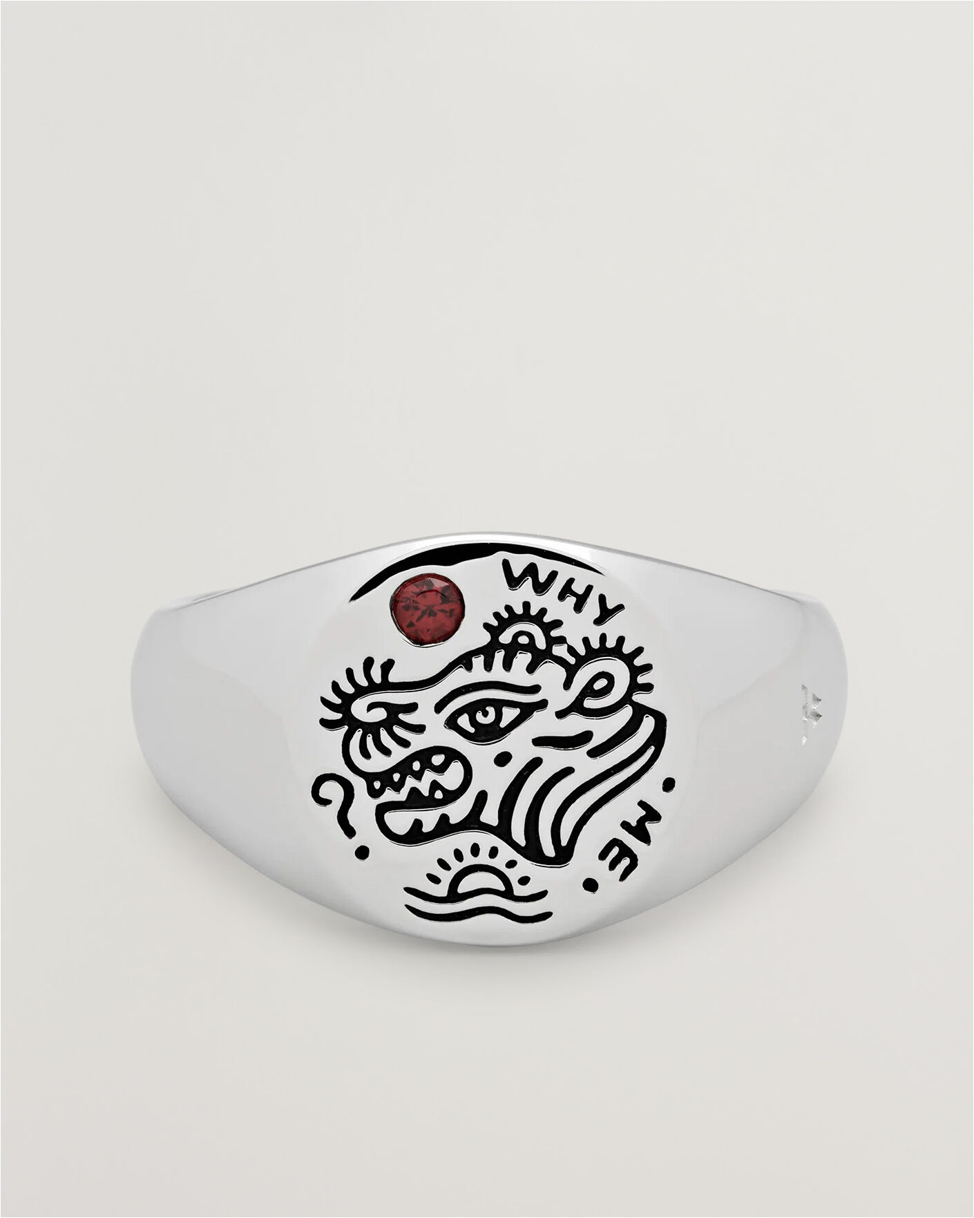 Herren | Schmuck | Tom Wood | Why Me Ring Silver