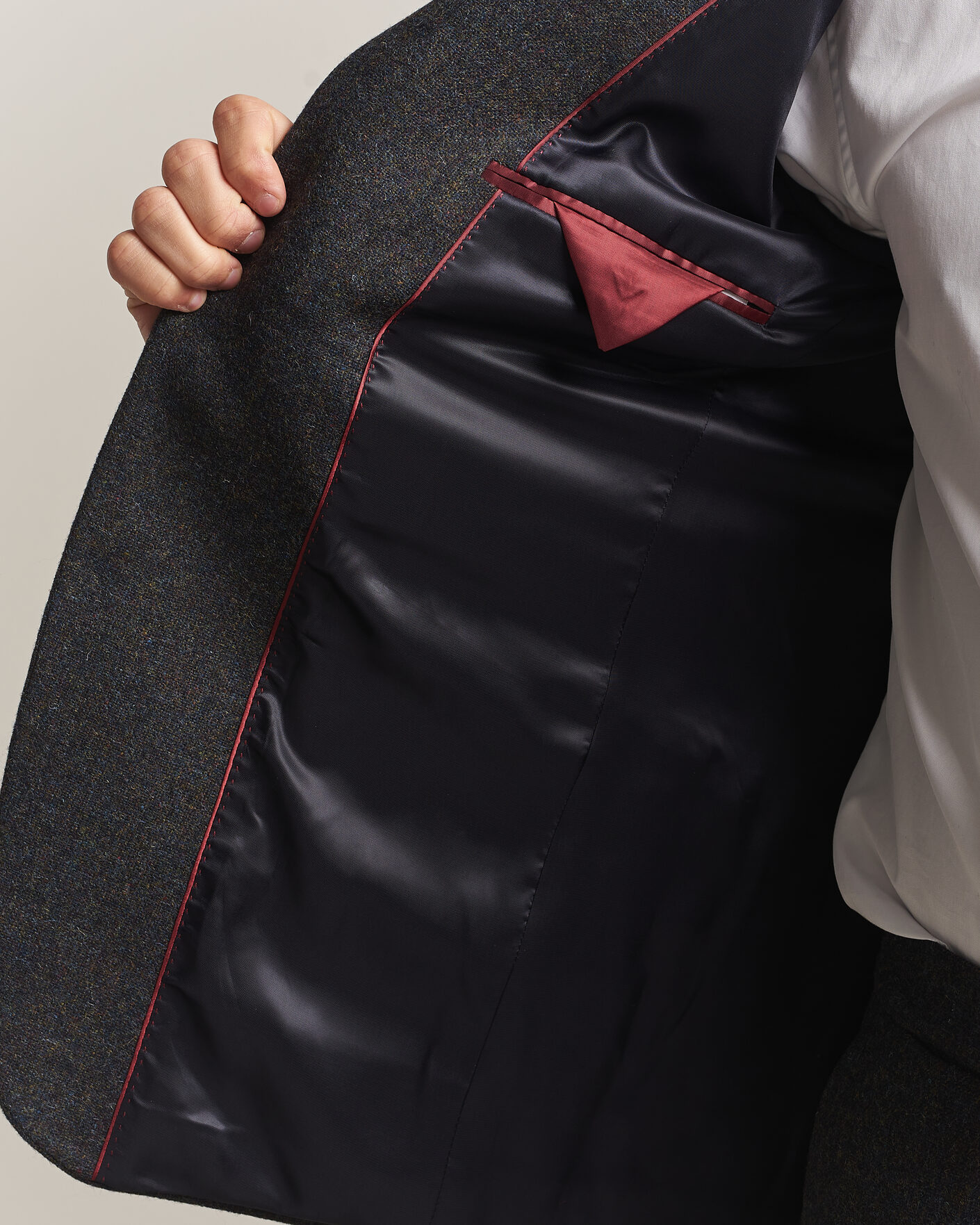 Herren | Sakkos | Walker Slater | Edward Shetland Wool Donegal Blazer Navy