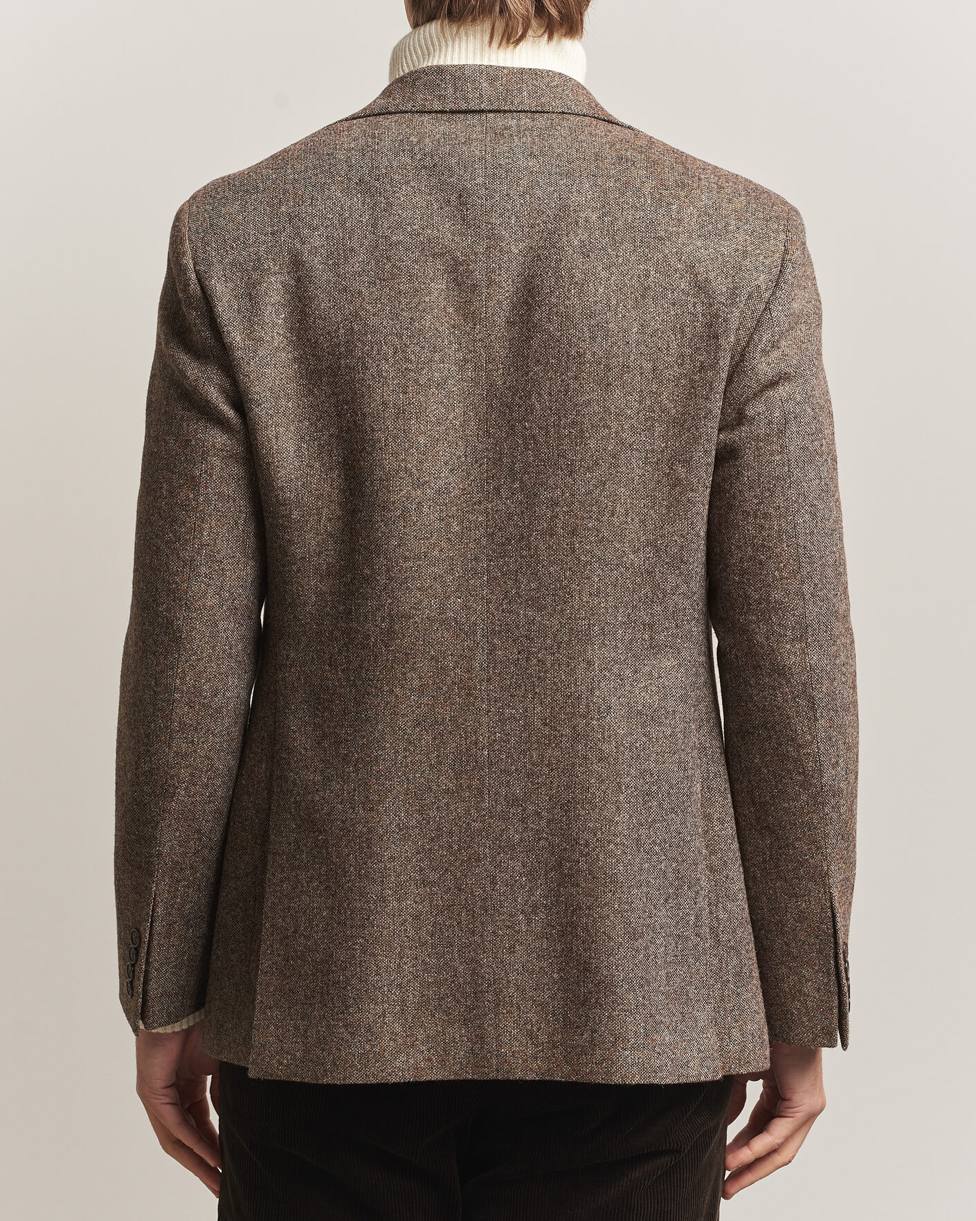 Herren | Sakkos | Walker Slater | Edward Shetland Wool Donegal Blazer Tobacco