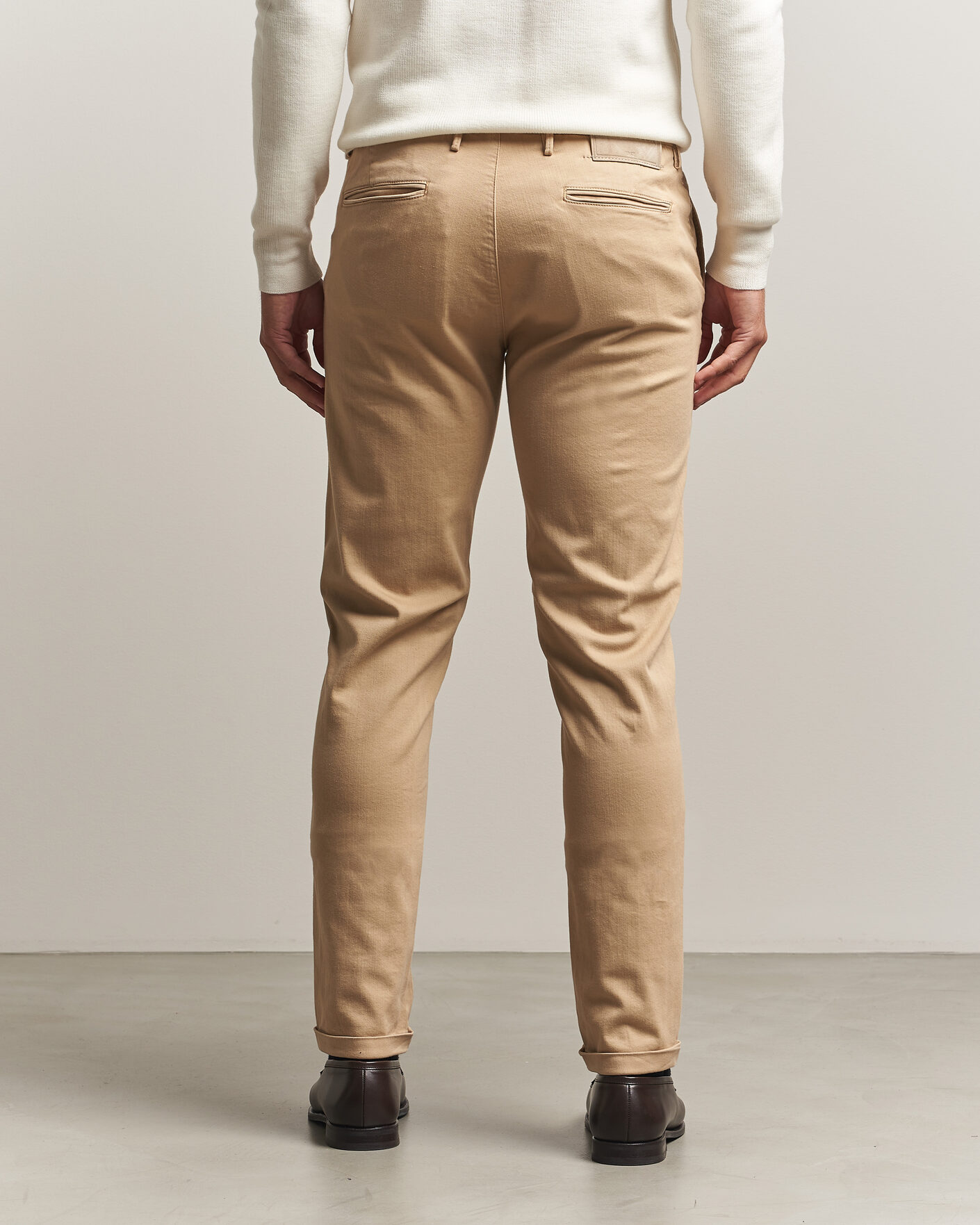 Herren | Hosen | Tramarossa | Luis Superstrech Cotton Chino Beige