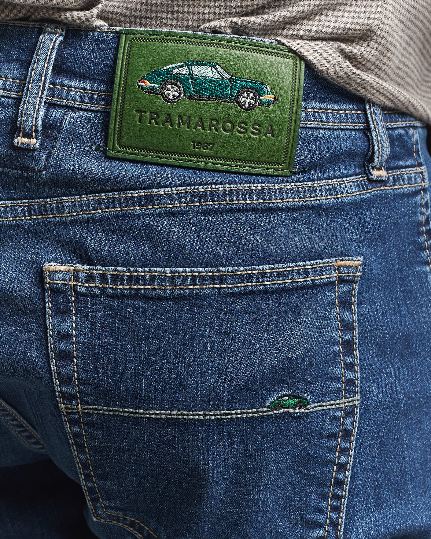 Herren | Jeans | Tramarossa | Michelangelo Stretch Jeans Mid Blue