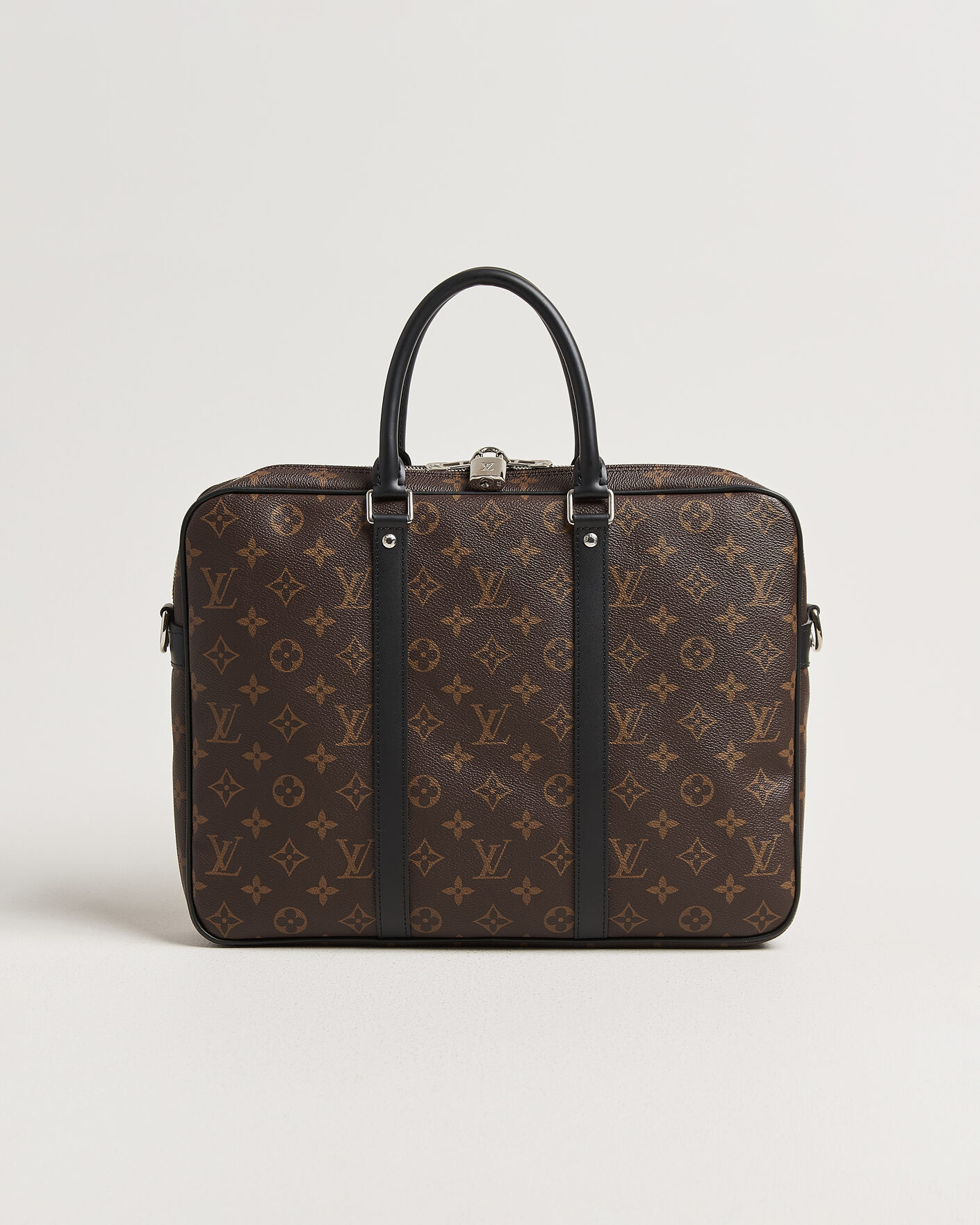 Herren | Pre-Owned & Vintage Bags | Louis Vuitton Pre-Owned | Porte-Documents Voyage Briefcase Monogram Macassar