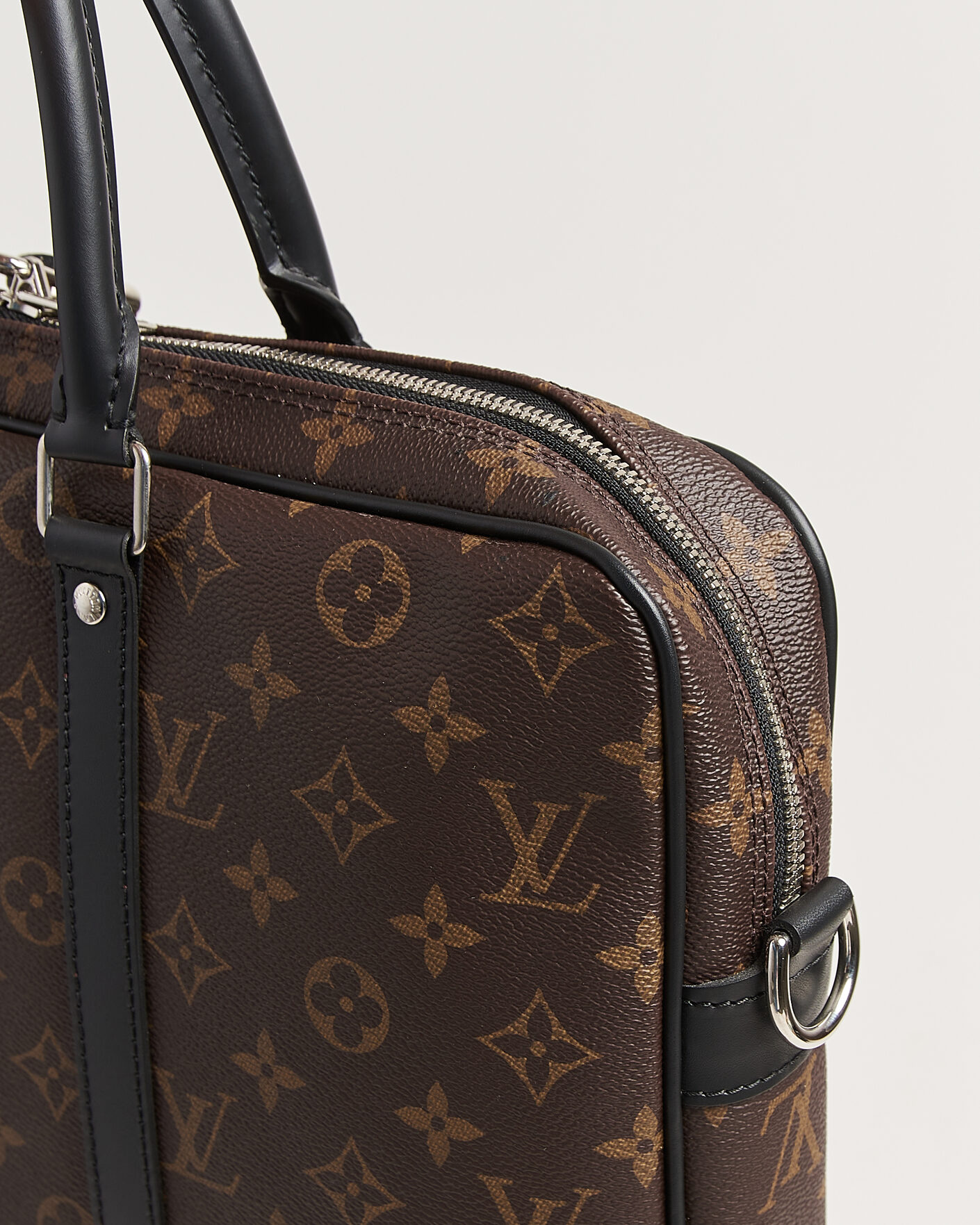 Herren | Pre-Owned & Vintage Bags | Louis Vuitton Pre-Owned | Porte-Documents Voyage Briefcase Monogram Macassar