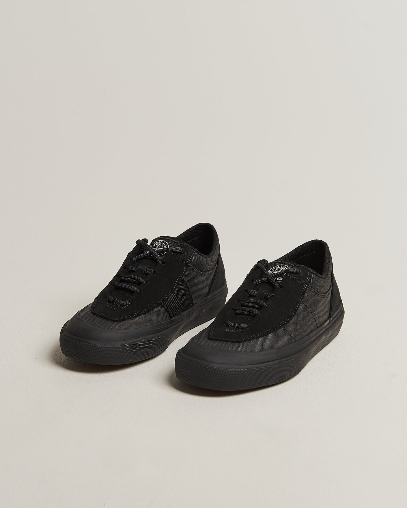 Herren | Sneaker | Stone Island | Low Top Canvas Sneaker Black