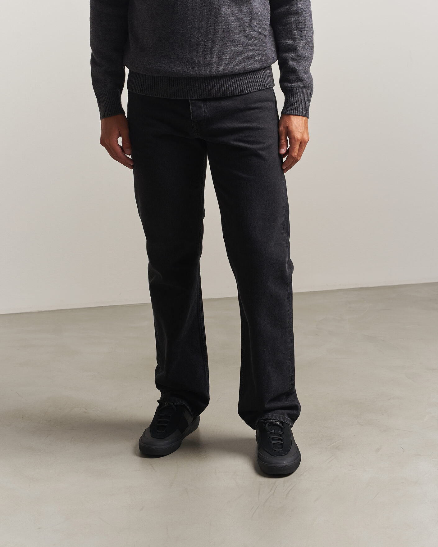 Herren | Sneaker | Stone Island | Low Top Canvas Sneaker Black