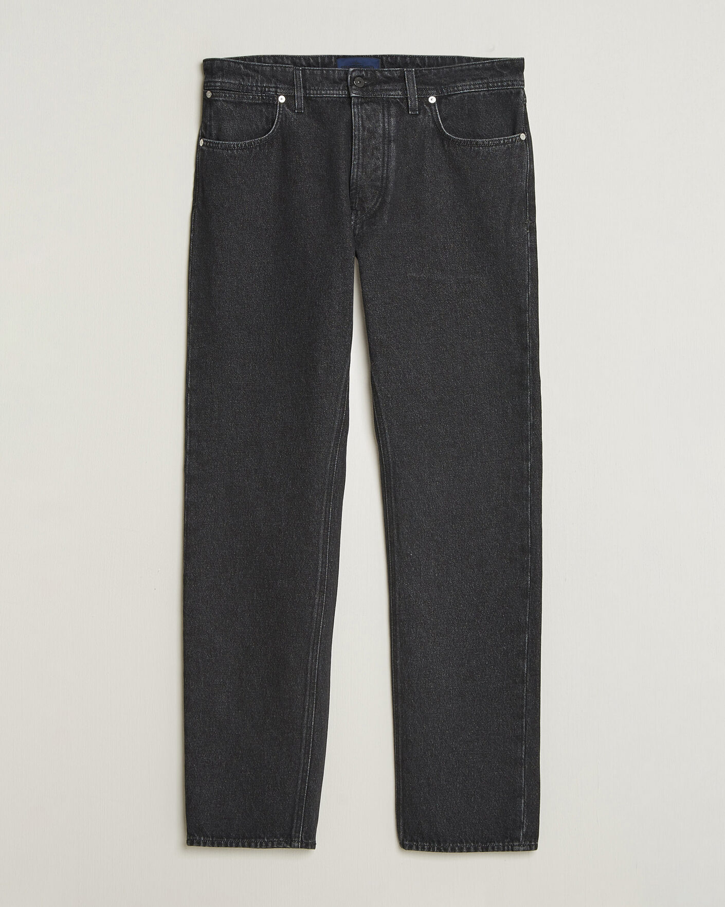 Herren | Jeans | Stone Island | Regular Straight Fit Jeans Black Medium Wash