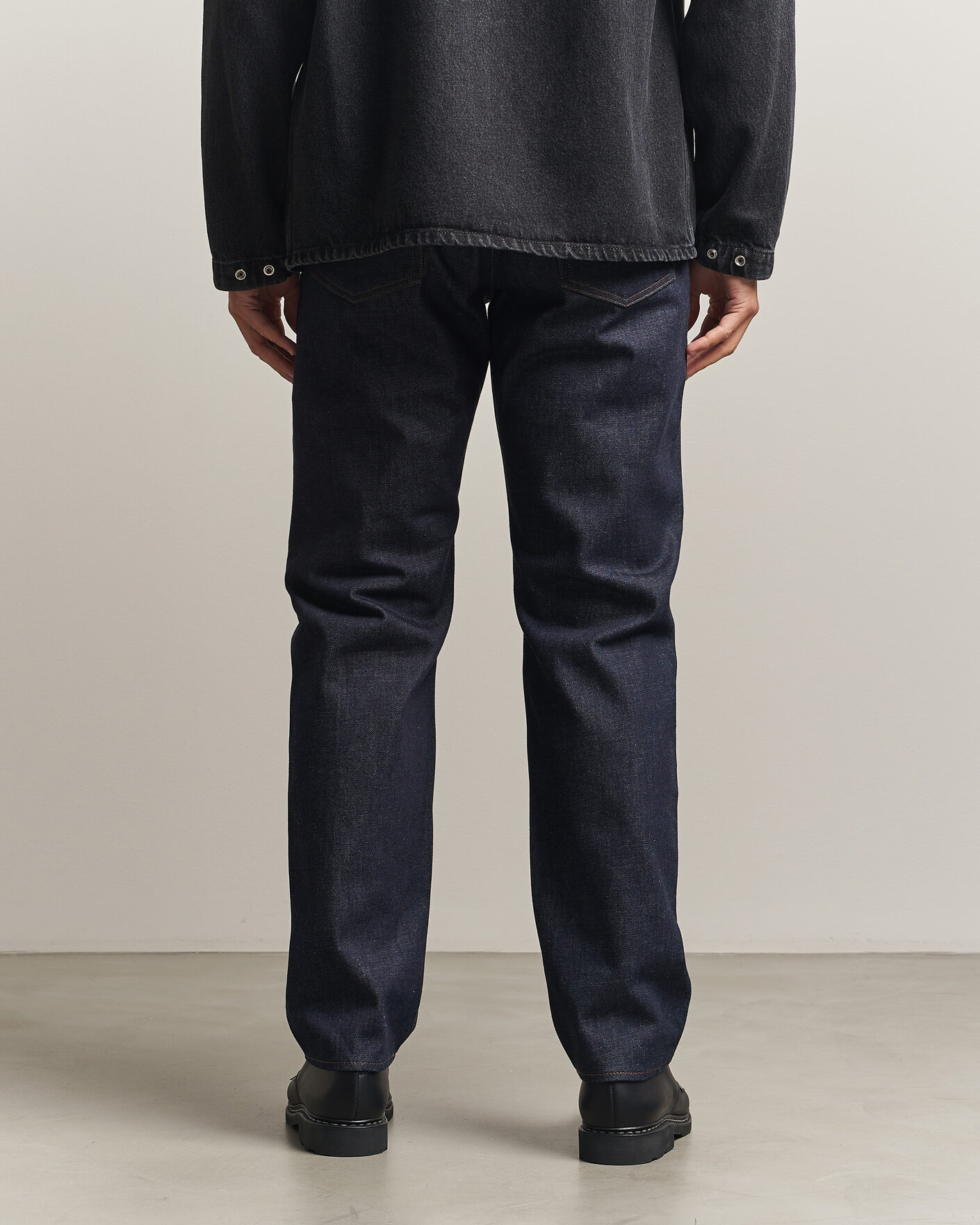 Herren | Jeans | Stone Island | Regular Straight Fit Indigo Jeans Blue Raw