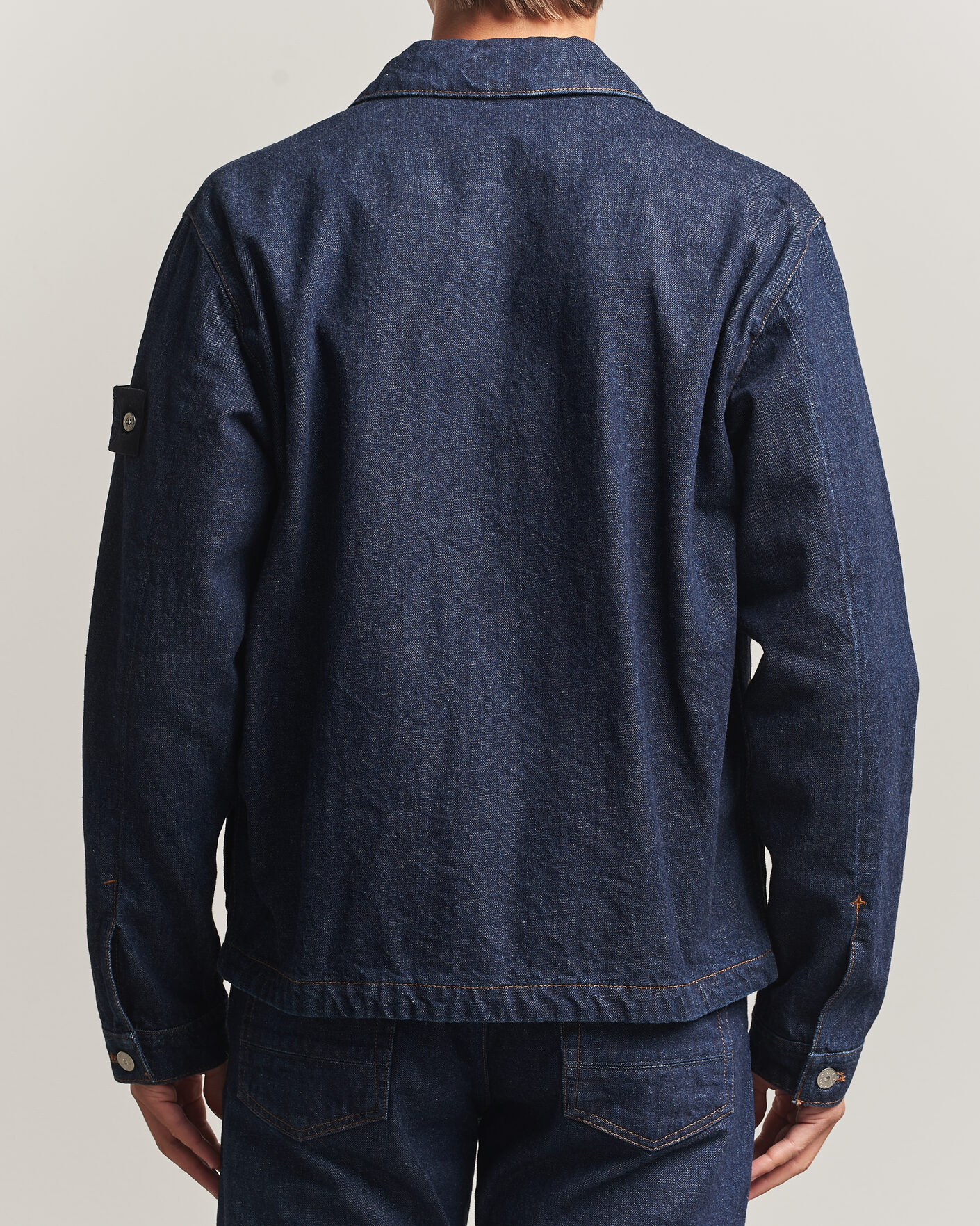 Herren | Jacken | Stone Island | Indigo Denim Coach Jacket Blue Rinse