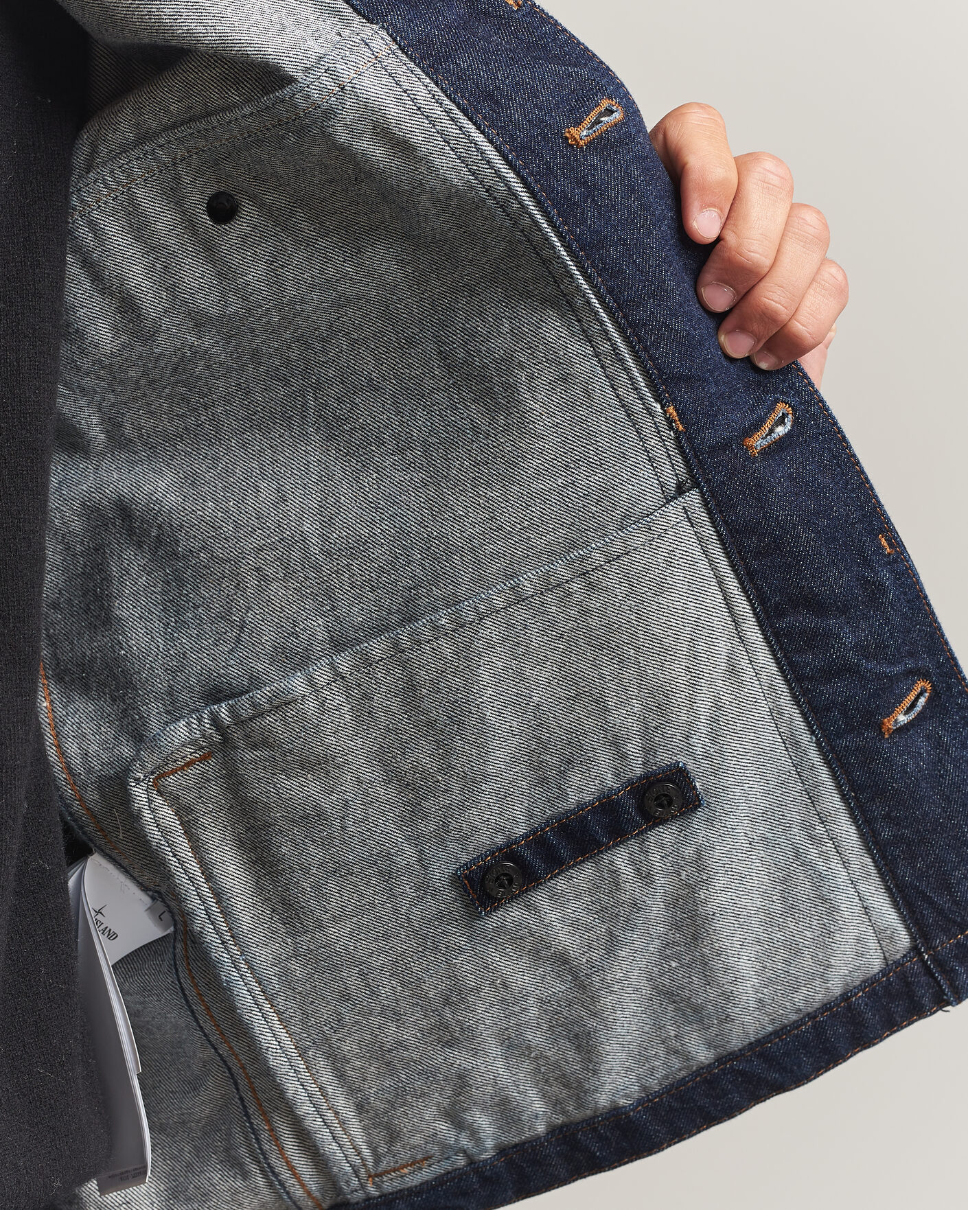 Herren | Jacken | Stone Island | Indigo Denim Coach Jacket Blue Rinse