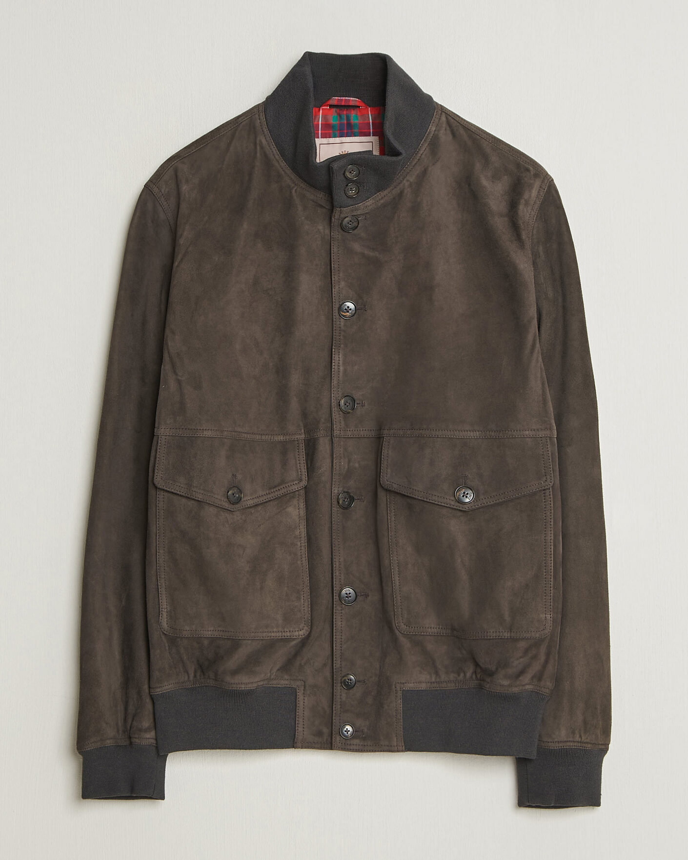 Herren | Jacken | Baracuta | Suede Blouson Jacket December Sky