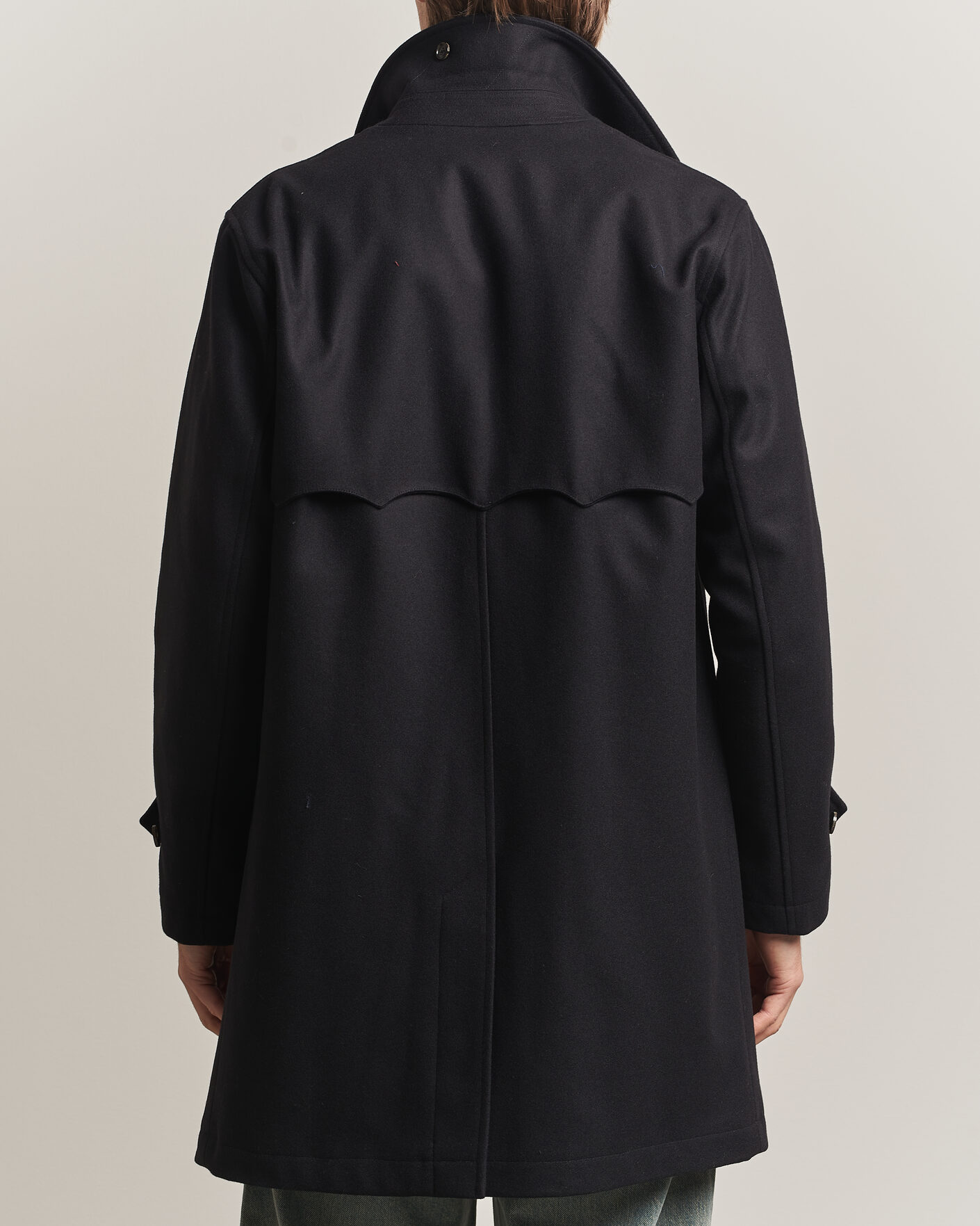 Herren | Jacken | Baracuta | G10 Melton Wool Coat Black