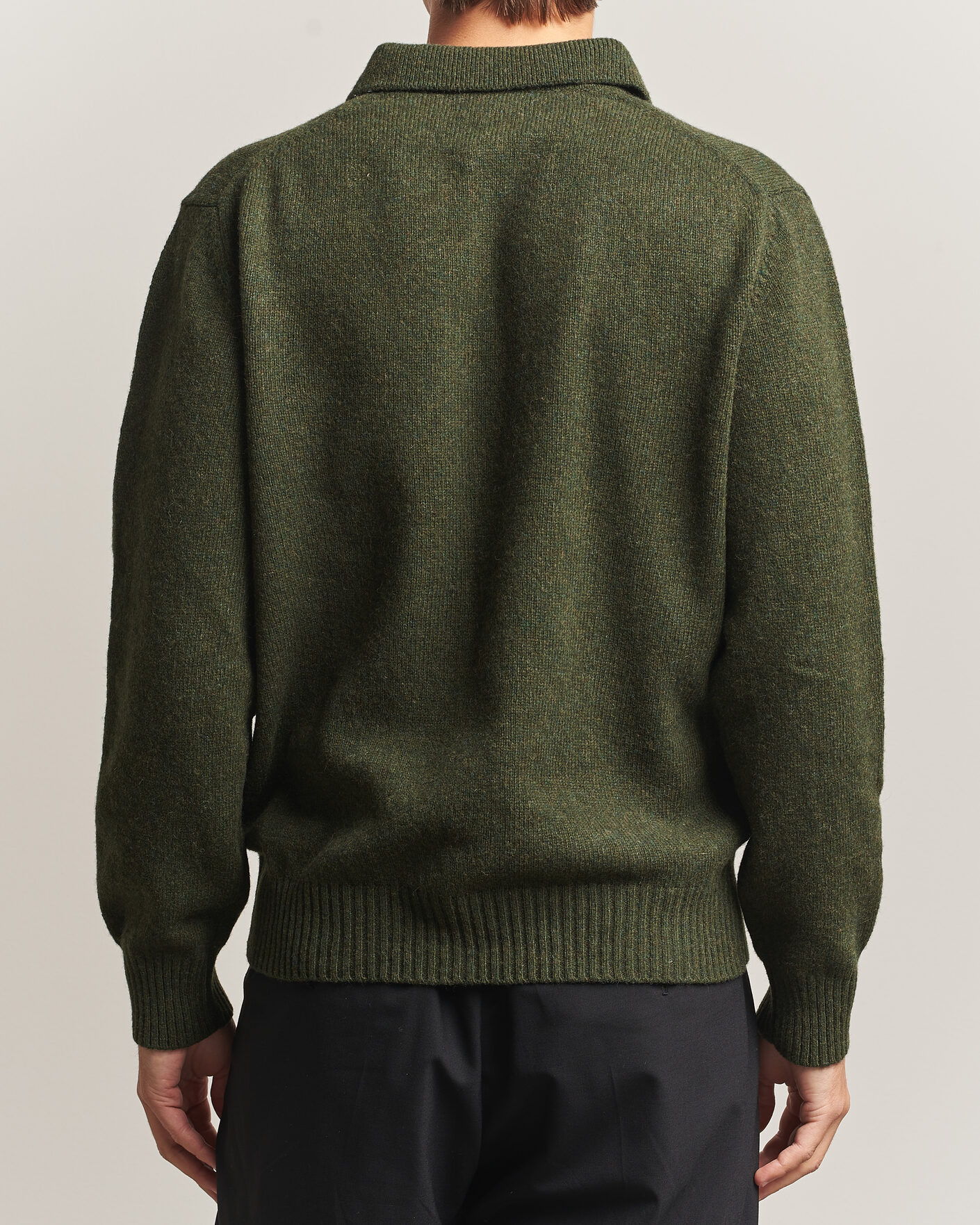 Herren | Pullover | Baracuta | Shetland Polo Beech