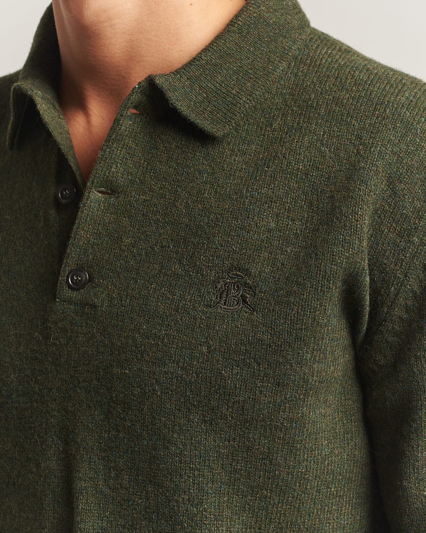 Herren | Pullover | Baracuta | Shetland Polo Beech