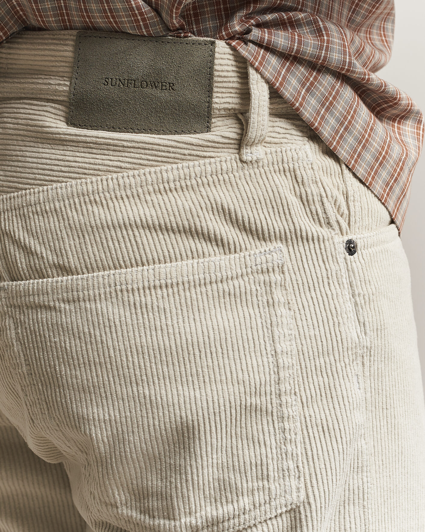 Herren | Jeans | Sunflower | Loose Corduroy Pants Ivory