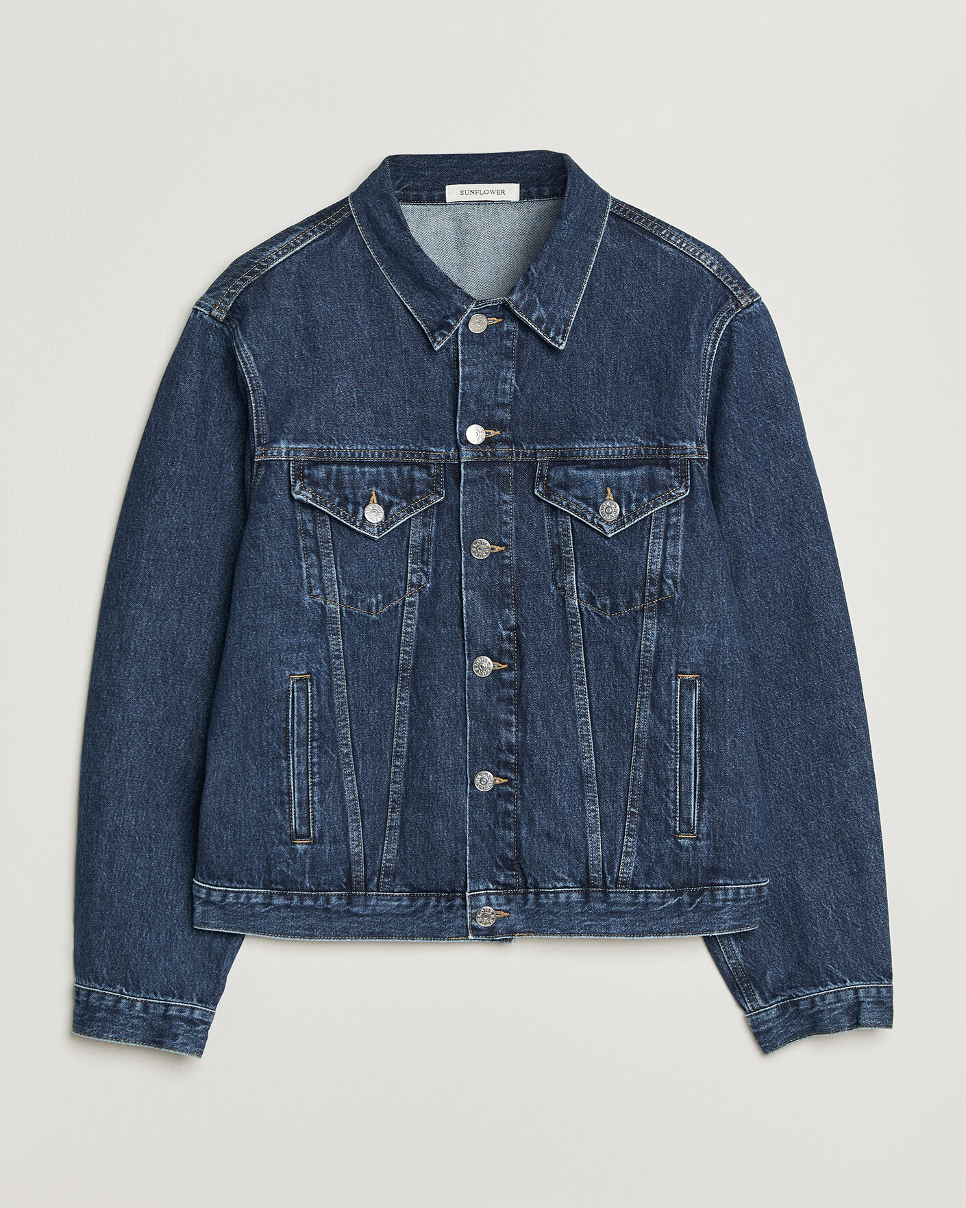 Herren | Jacken | Sunflower | Trucker Denim Jacket Blue Wash