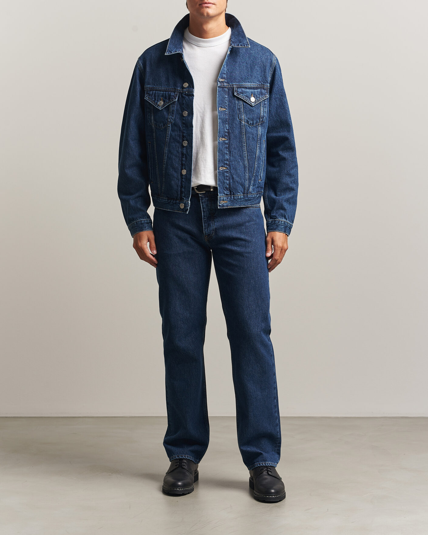 Herren | Jacken | Sunflower | Trucker Denim Jacket Blue Wash