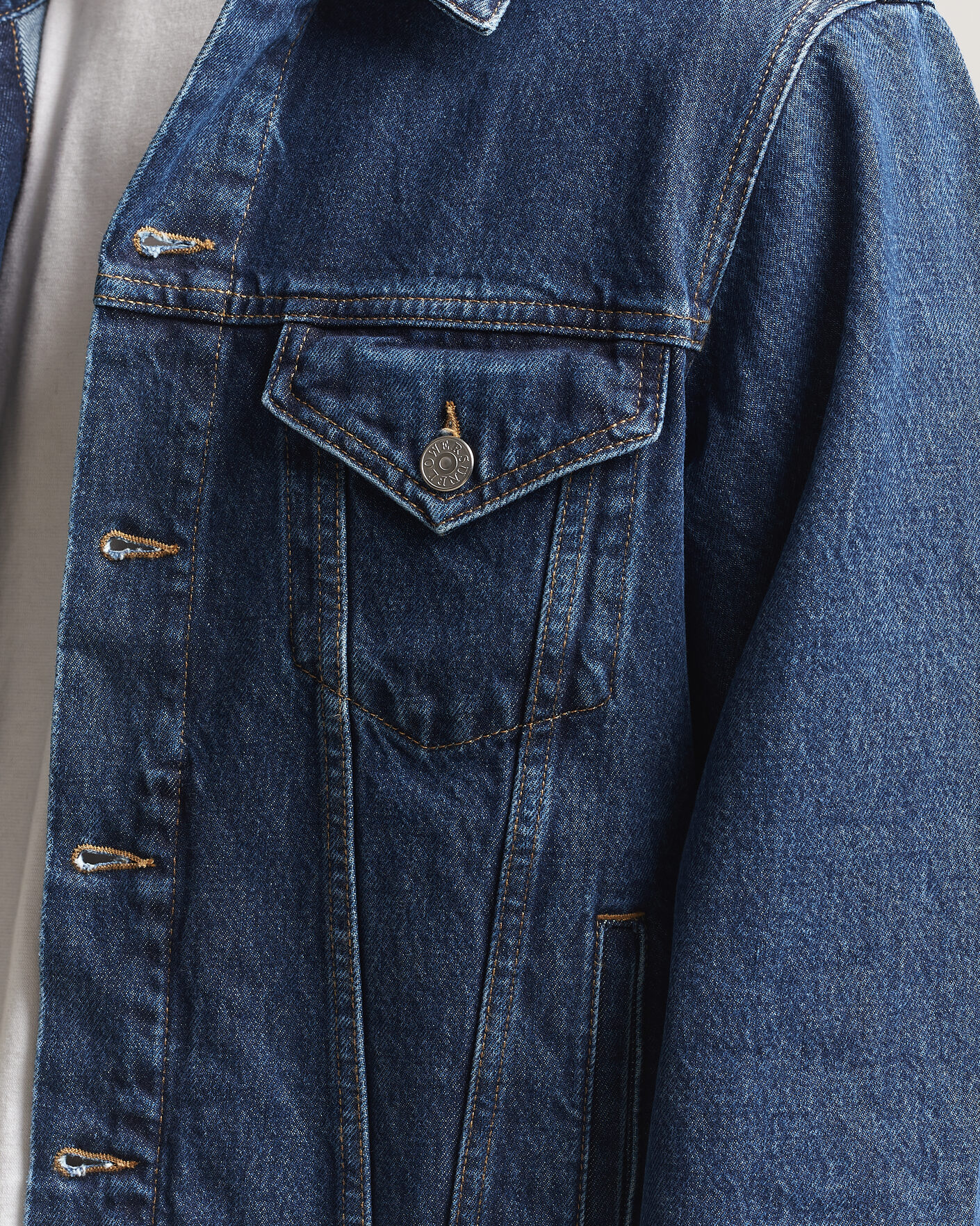 Herren | Jacken | Sunflower | Trucker Denim Jacket Blue Wash