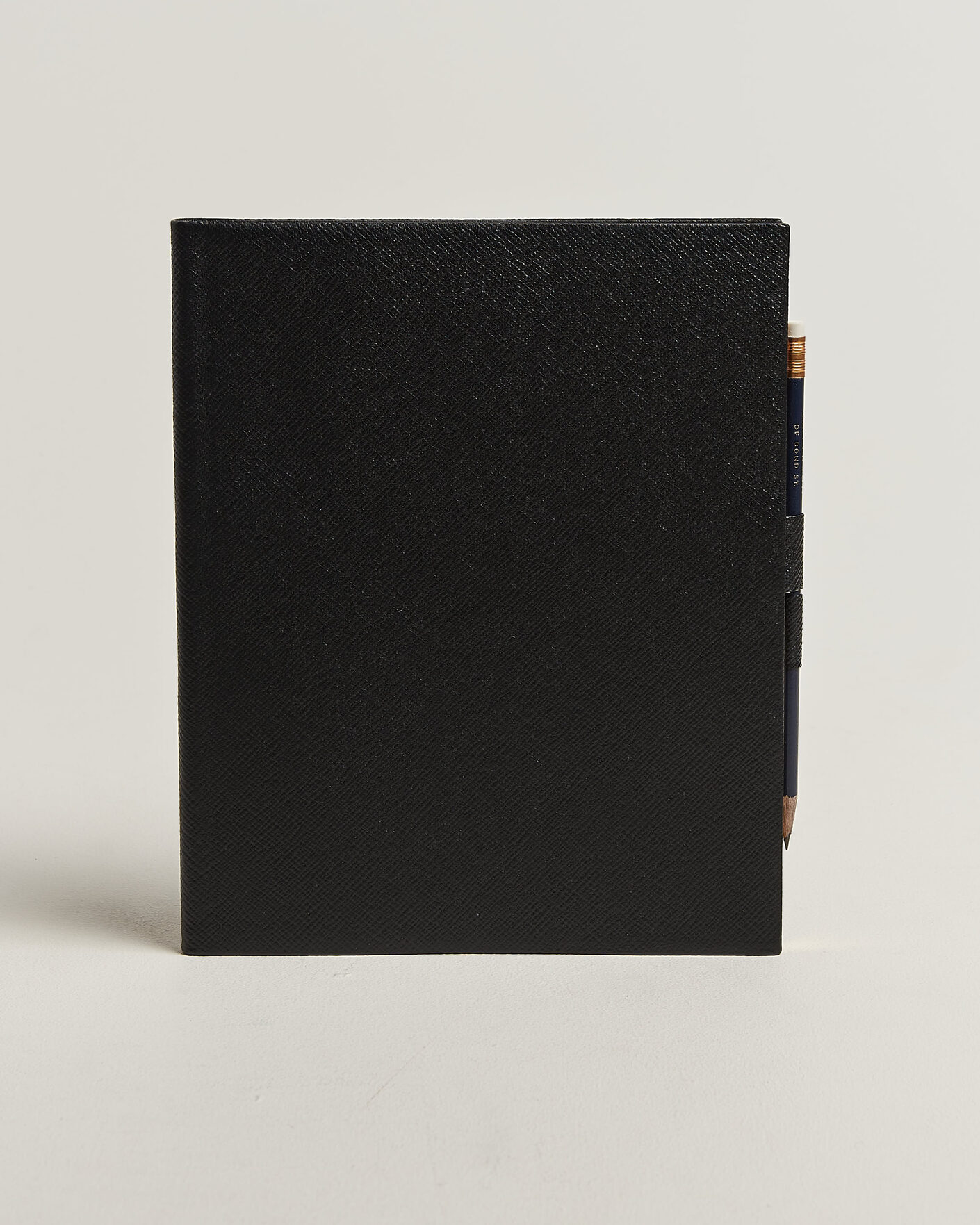 Herren | Notizbücher | Smythson | Pastegrain Sketchbook Black
