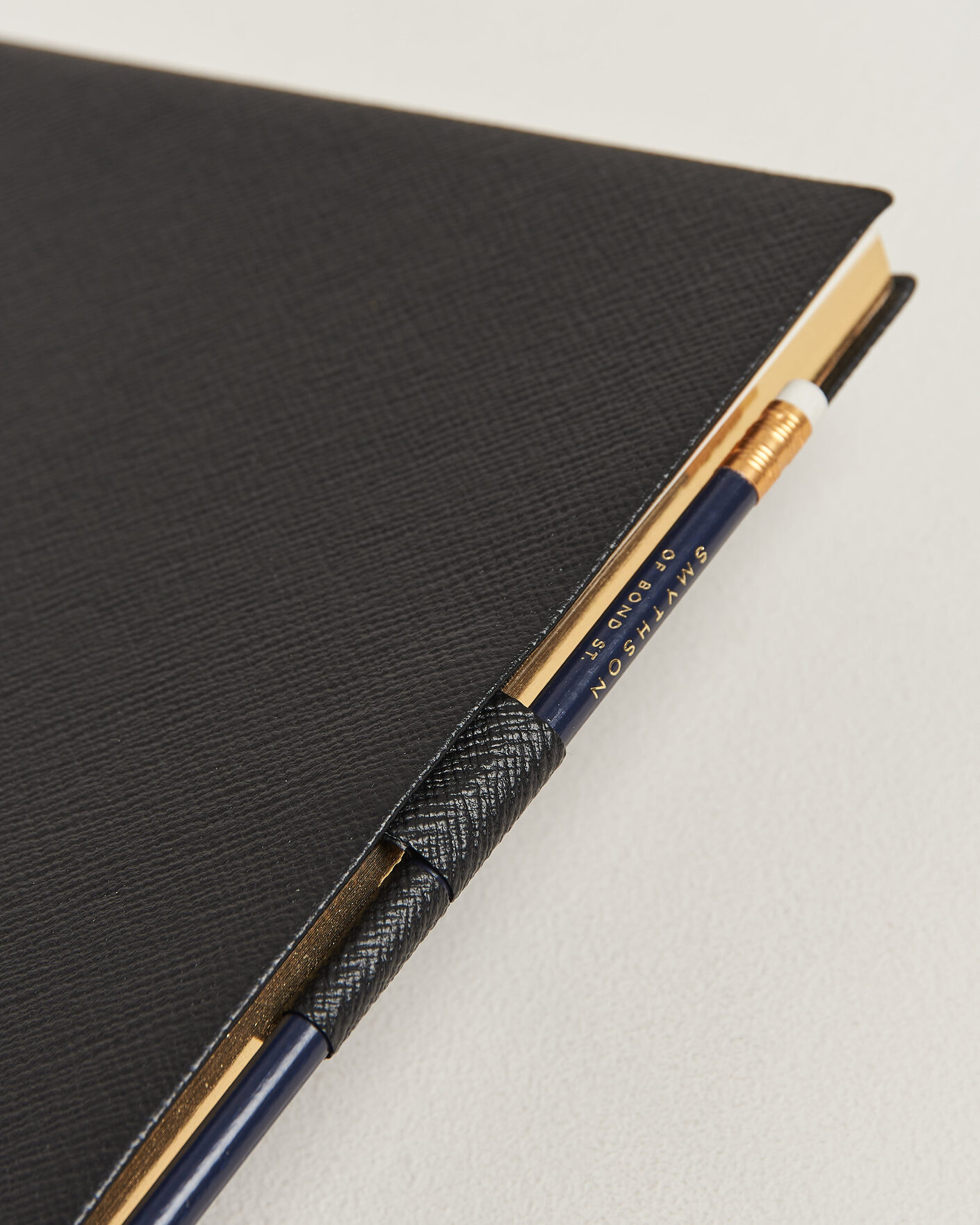 Herren | Notizbücher | Smythson | Pastegrain Sketchbook Black