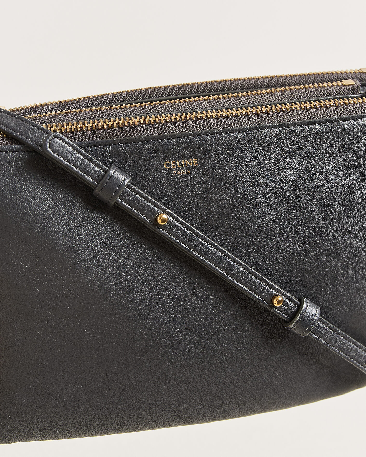 Herren | Pre-Owned & Vintage Bags | Celine Pre-Owned | Trio Bag Small Grey