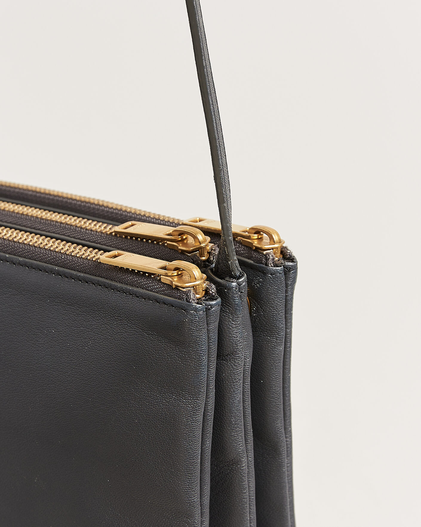 Herren | Pre-Owned & Vintage Bags | Celine Pre-Owned | Trio Bag Small Grey