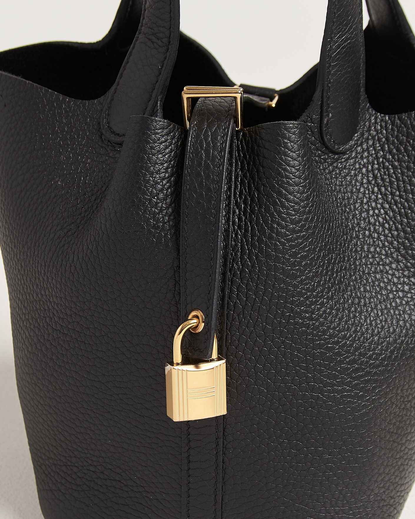 Herren | Pre-Owned & Vintage Bags | Hermès Pre-Owned | Picotin Lock 18 Black