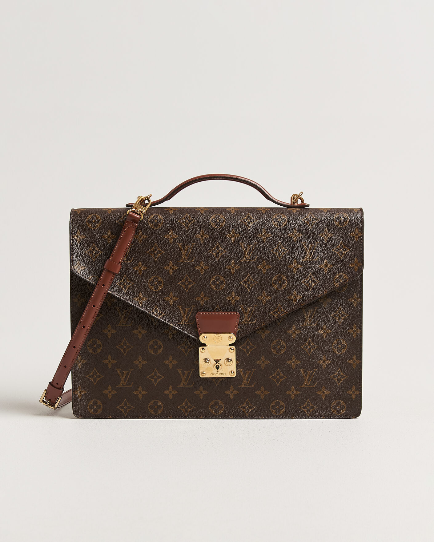 Herren | Pre-Owned & Vintage Bags | Louis Vuitton Pre-Owned | Porte Document Bandouliére Monogram