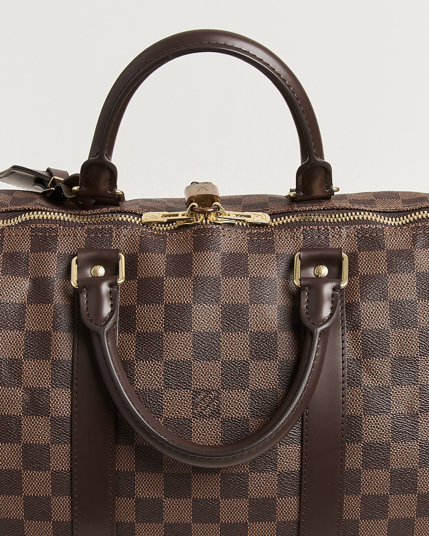 Herren | Pre-Owned & Vintage Bags | Louis Vuitton Pre-Owned | Keepall 50 Damier Ebene
