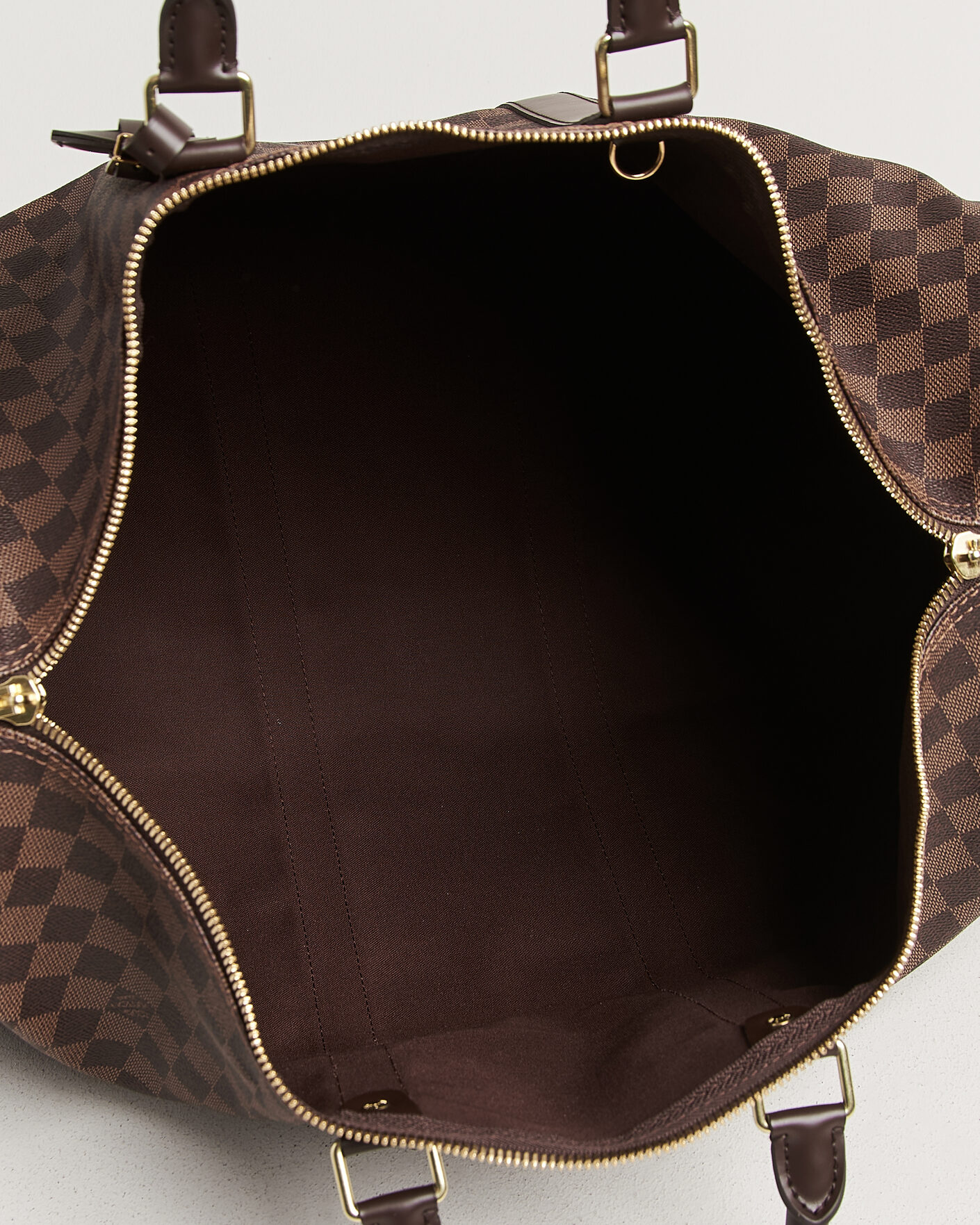 Herren | Pre-Owned & Vintage Bags | Louis Vuitton Pre-Owned | Keepall 50 Damier Ebene